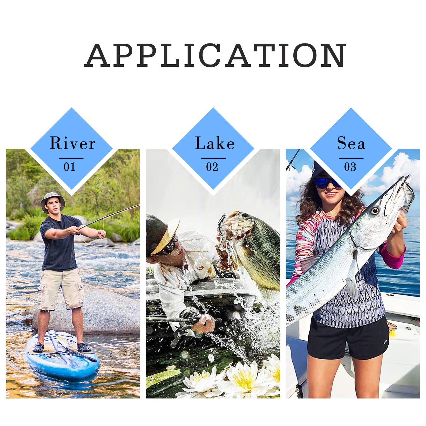 TRUSCEND Swimmax for Saltwater and Freshwater, Realistic Fishing Lures for Bass Trout Crappie Walleye Pike Bluegill Salmon, Swimbait for Bass Fishing, Amazing Fishing Gear Gifts for Family Fishing