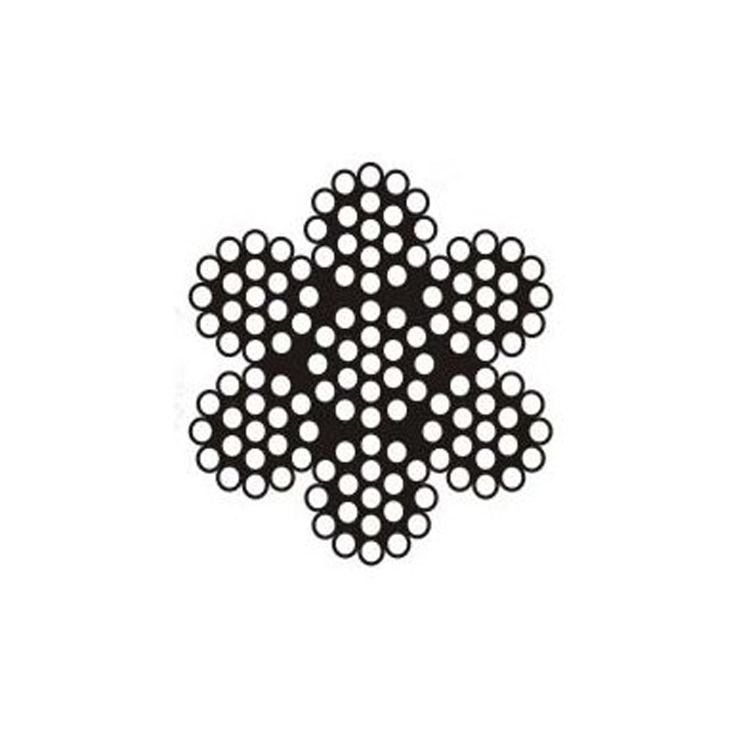 003123 1/8 by 500-Feet 7 by 19 Cable, Galvanized