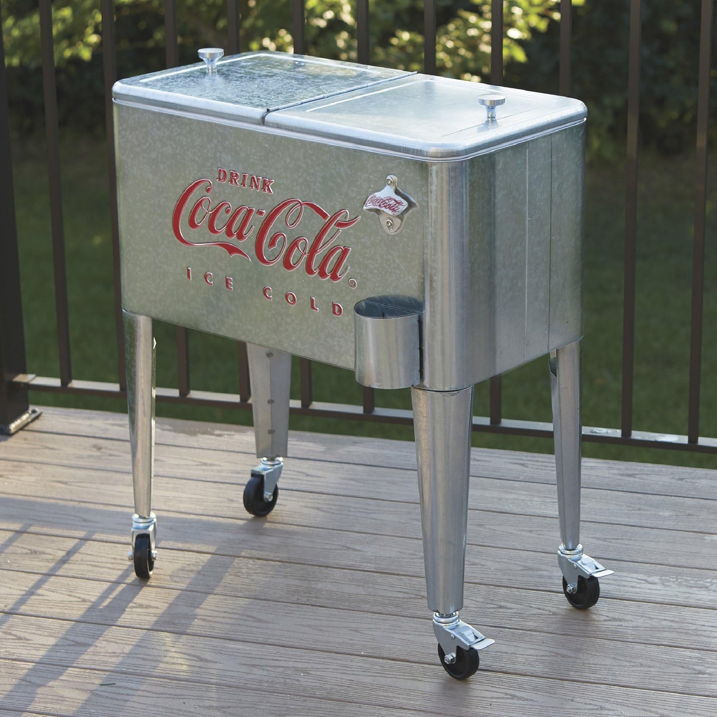 LEIGH COUNTRY CP 98114 Coke Cooler 60QT - Redfish