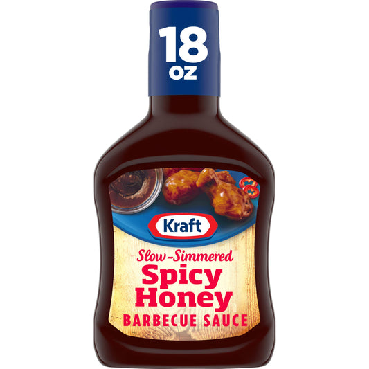 Kraft Sweet Brown Sugar Slow-Simmered Barbecue Sauce, 18 oz Bottle