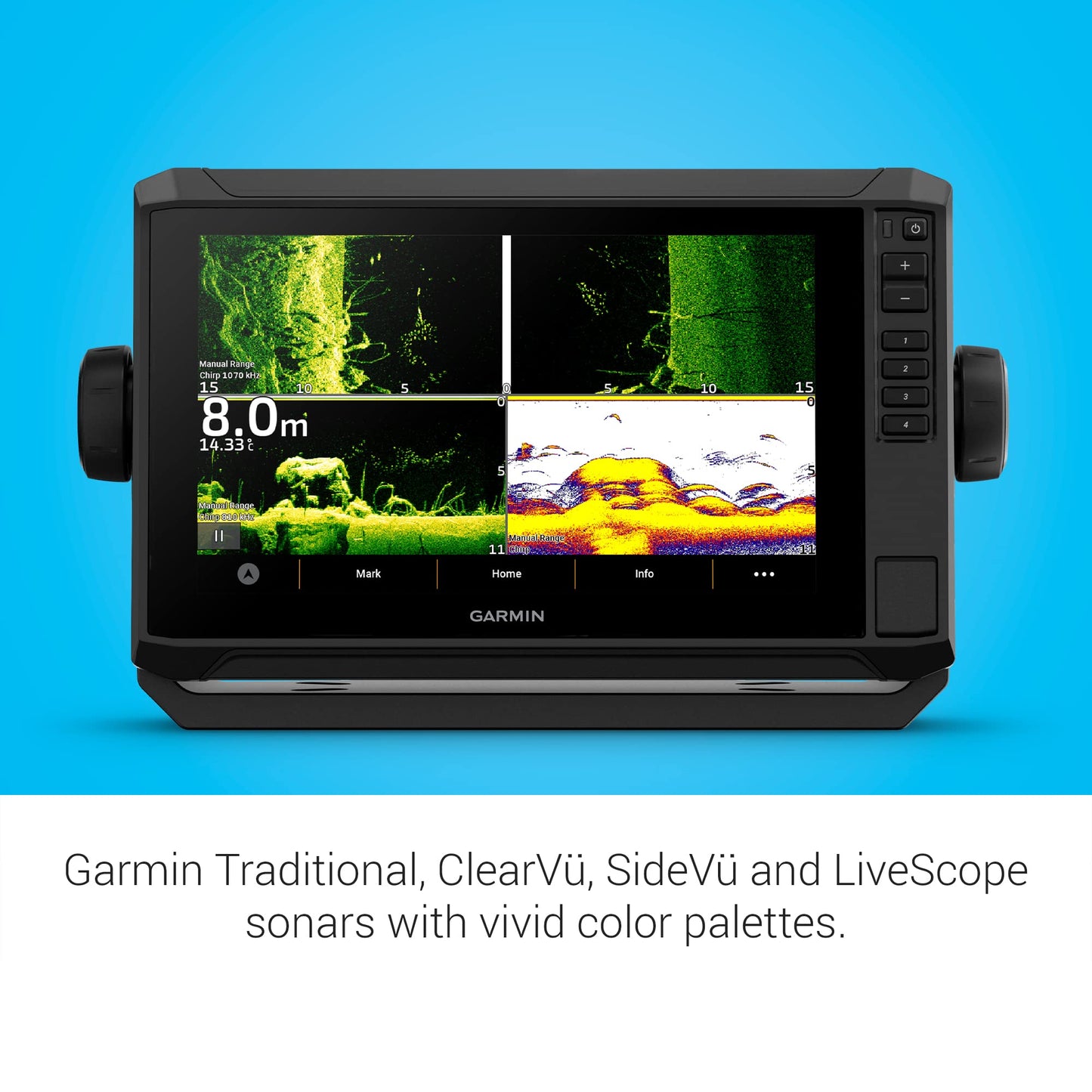 Garmin ECHOMAP UHD2 94sv with GT56 Transducer, 9" Touchscreen Chartplotter, Garmin Navionics+ U.S. Coastal