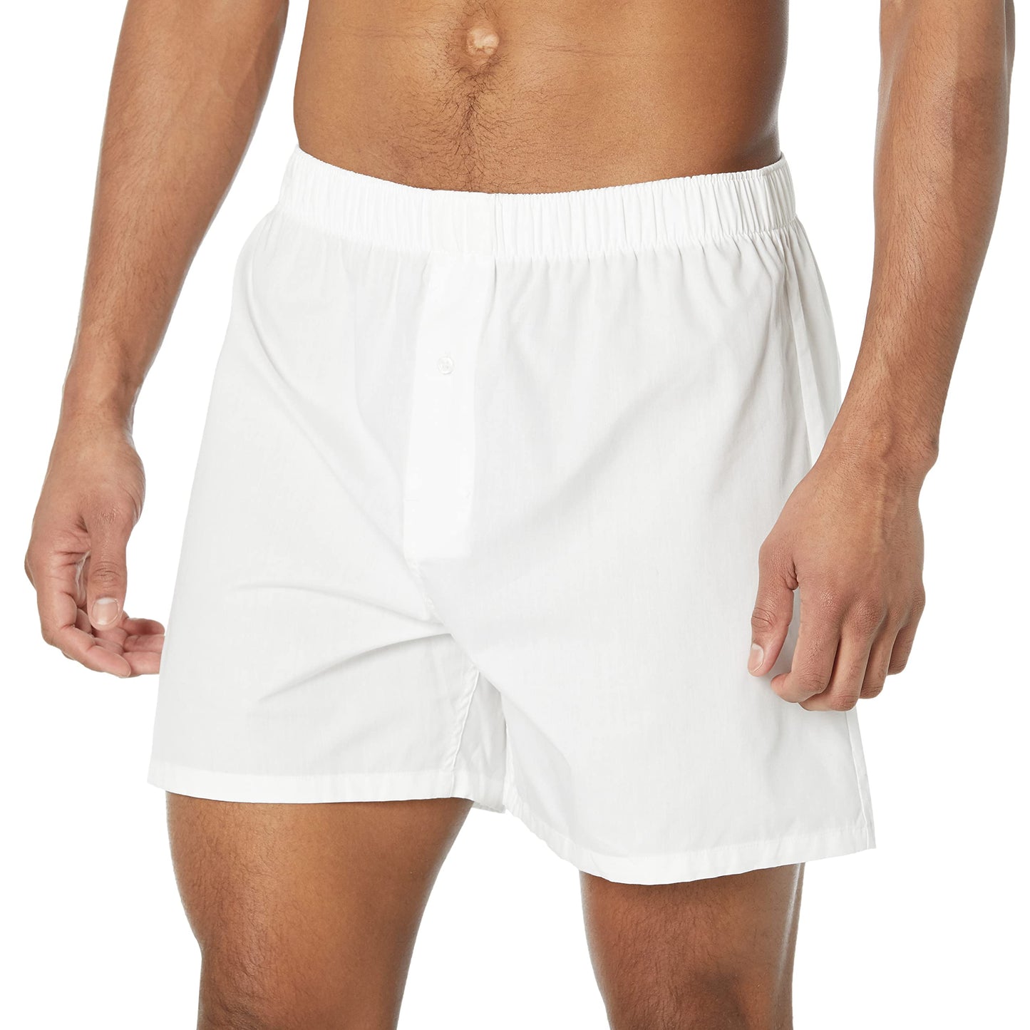 Amazon Essentials Men's Woven Cotton Boxer Short Underwear (Available in Big & Tall)