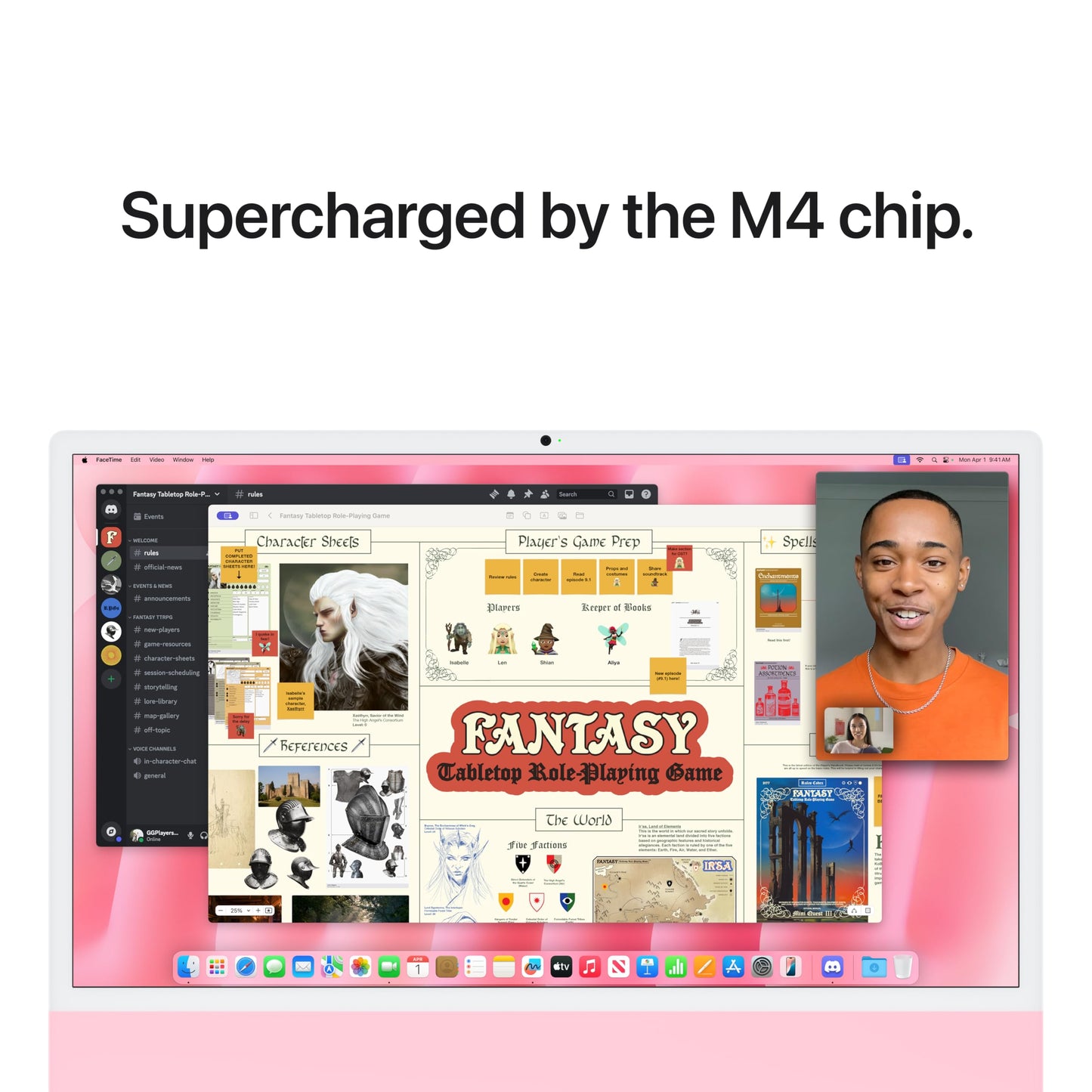 Apple 2024 iMac All-in-One Desktop Computer with M4 chip with 10-core CPU and 10-core GPU: Built for Apple Intelligence, 24-inch Retina Display, 24GB Unified Memory, 512GB SSD Storage; Pink