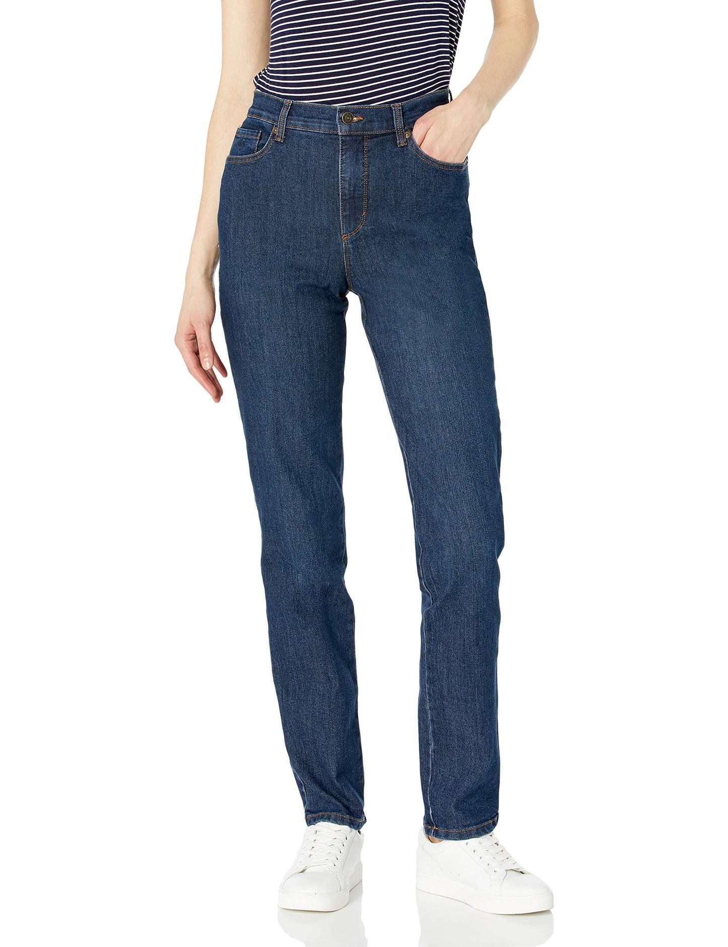Gloria Vanderbilt Women's Amanda Classic High Rise Tapered Jean