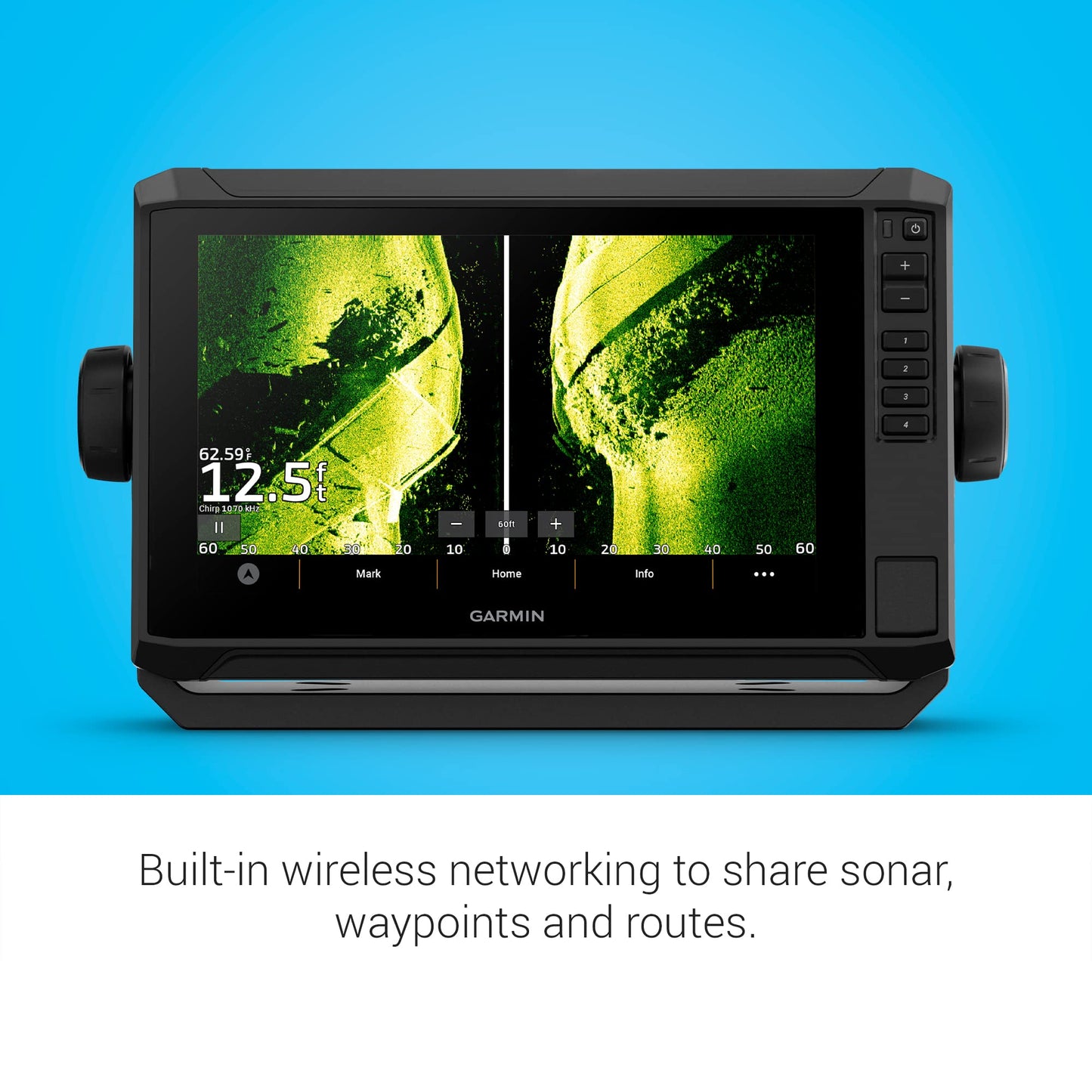 Garmin ECHOMAP UHD2 94sv with GT56 Transducer, 9" Touchscreen Chartplotter, Garmin Navionics+ U.S. Coastal