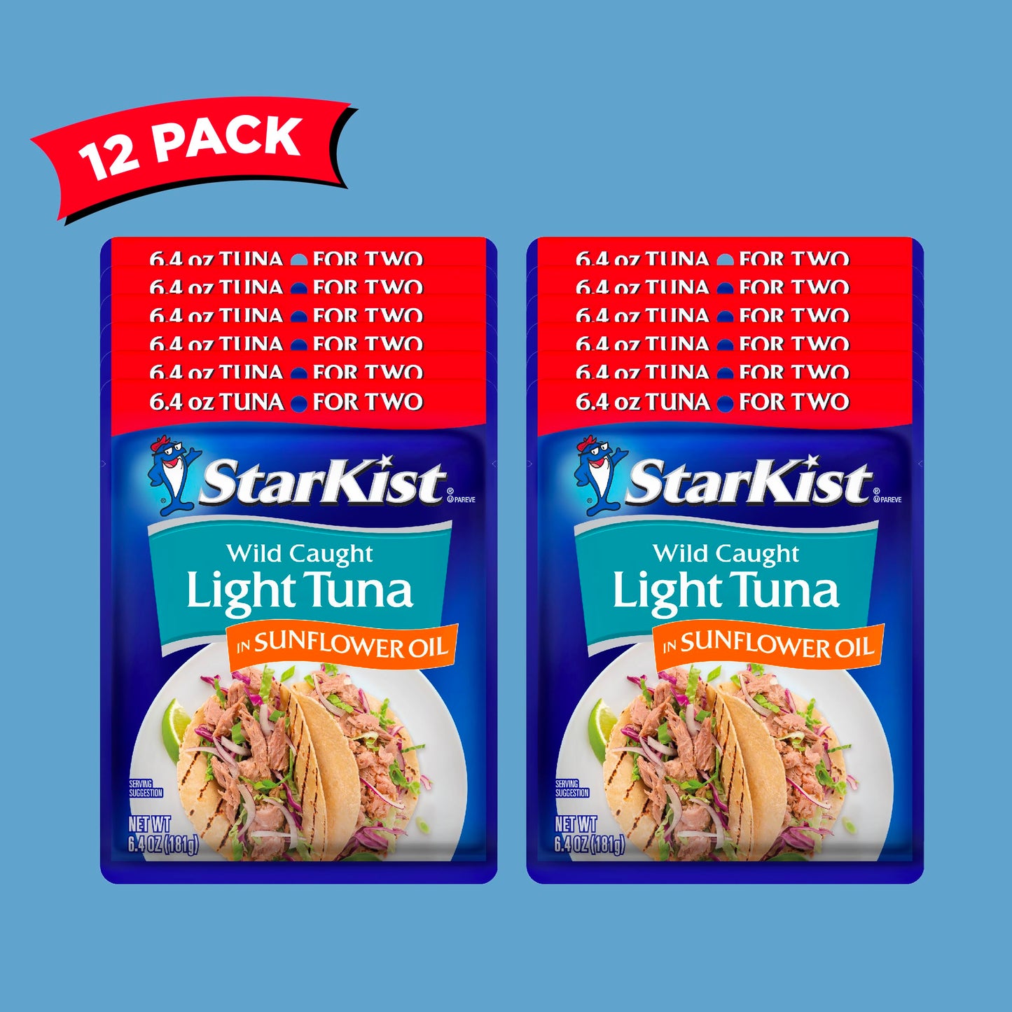 StarKist Chunk Light Tuna in Water, 2.6 Oz, Pack of 24