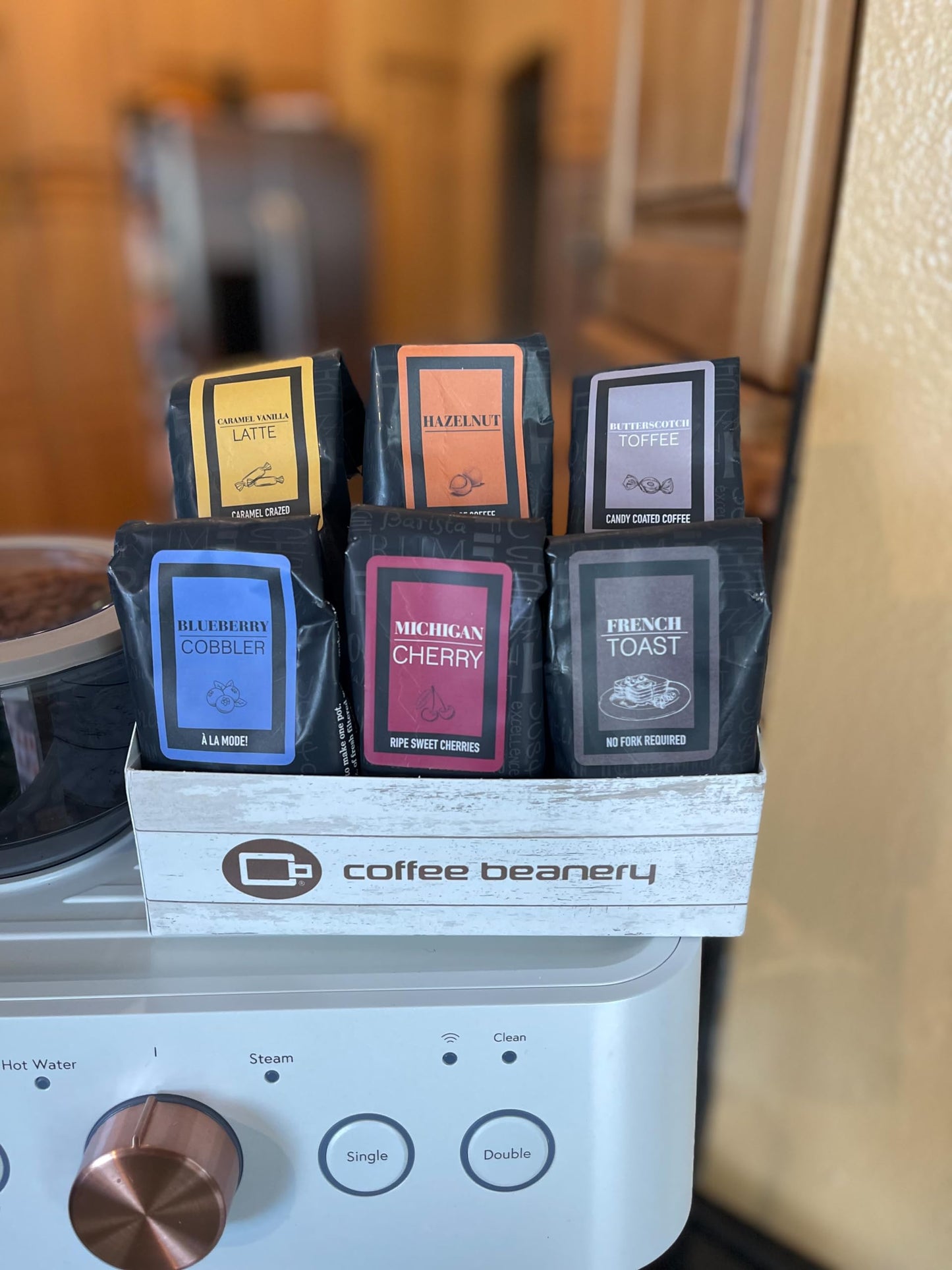 Indulgent Coffee Selection Gift Box | 100% Specialty Arabica Coffee | 12 Sample Bags of Medium Roast Ground Coffee