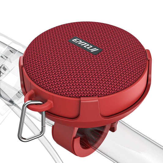 Inwa Portable Bluetooth Speaker, Bike Speakers with Speed Display, Wireless Speaker with 480 Mins Super Long of Playtime. Decent Sound, Compact Size and Loudness for Riding, Hiking, Showering, Golfing