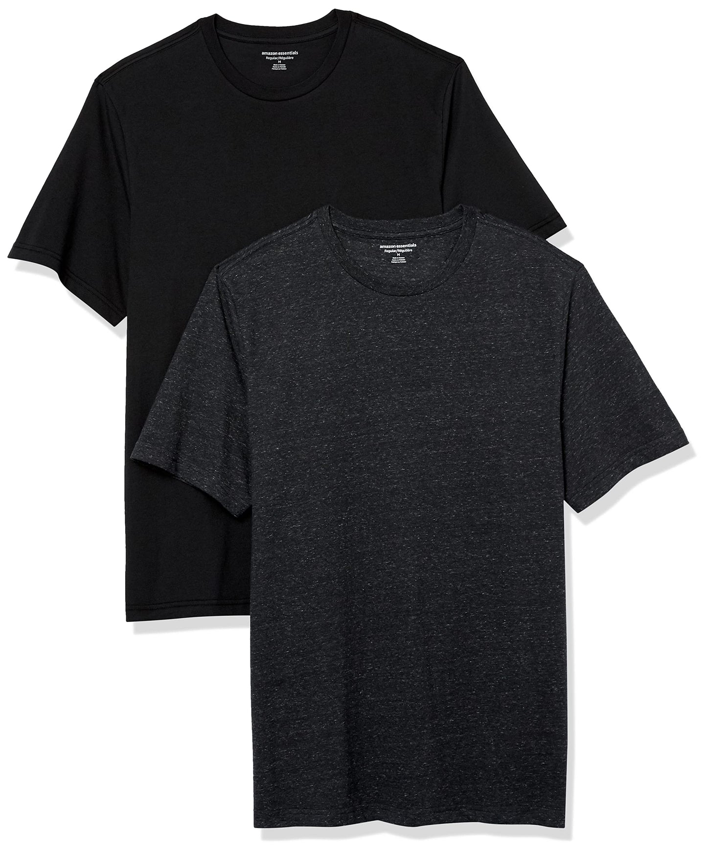 Amazon Essentials Men's Cotton Regular-Fit Short-Sleeve Crewneck T-Shirt