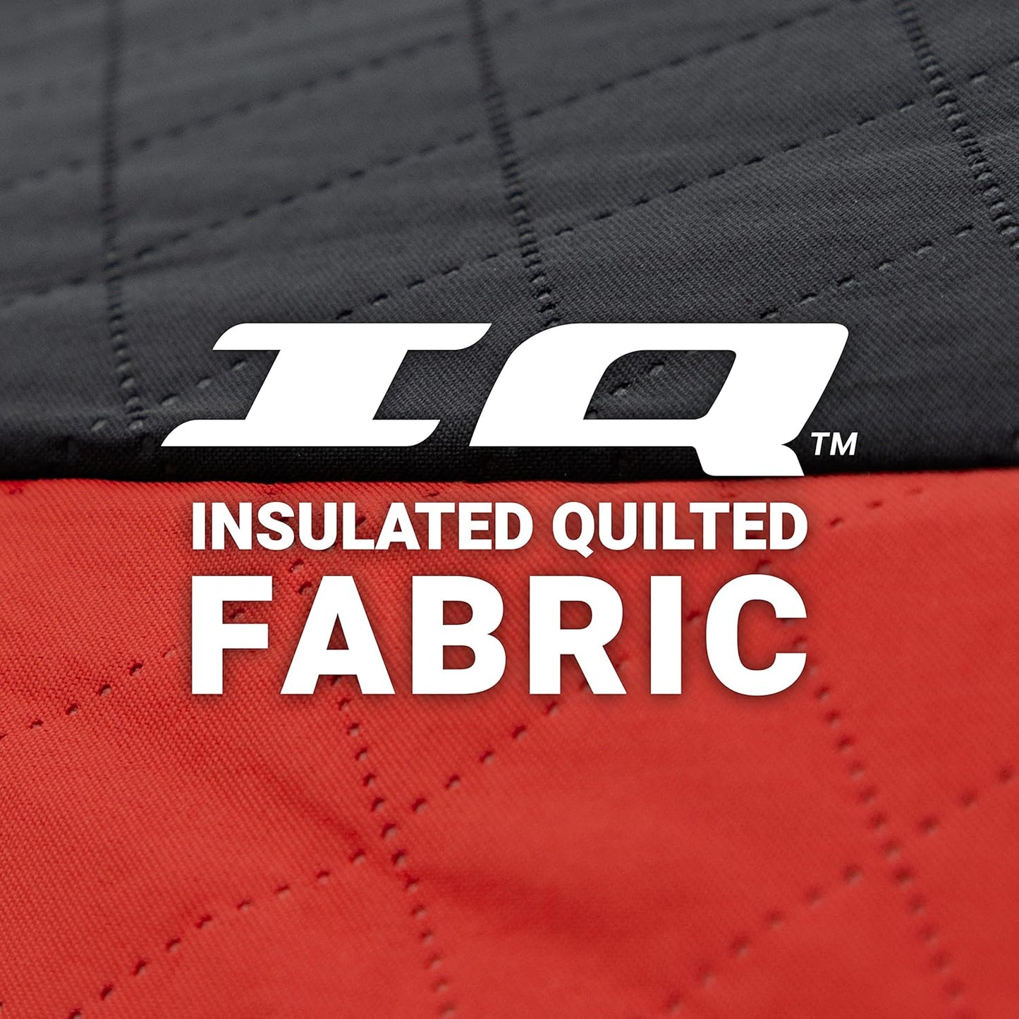 Eskimo 36150 QuickFish™ 6I Insulated Pop-Up Hub-Style Ice Fishing Shelter, 68 Square Feet of Fishable Area, 6 Person Shelter, Red/Black