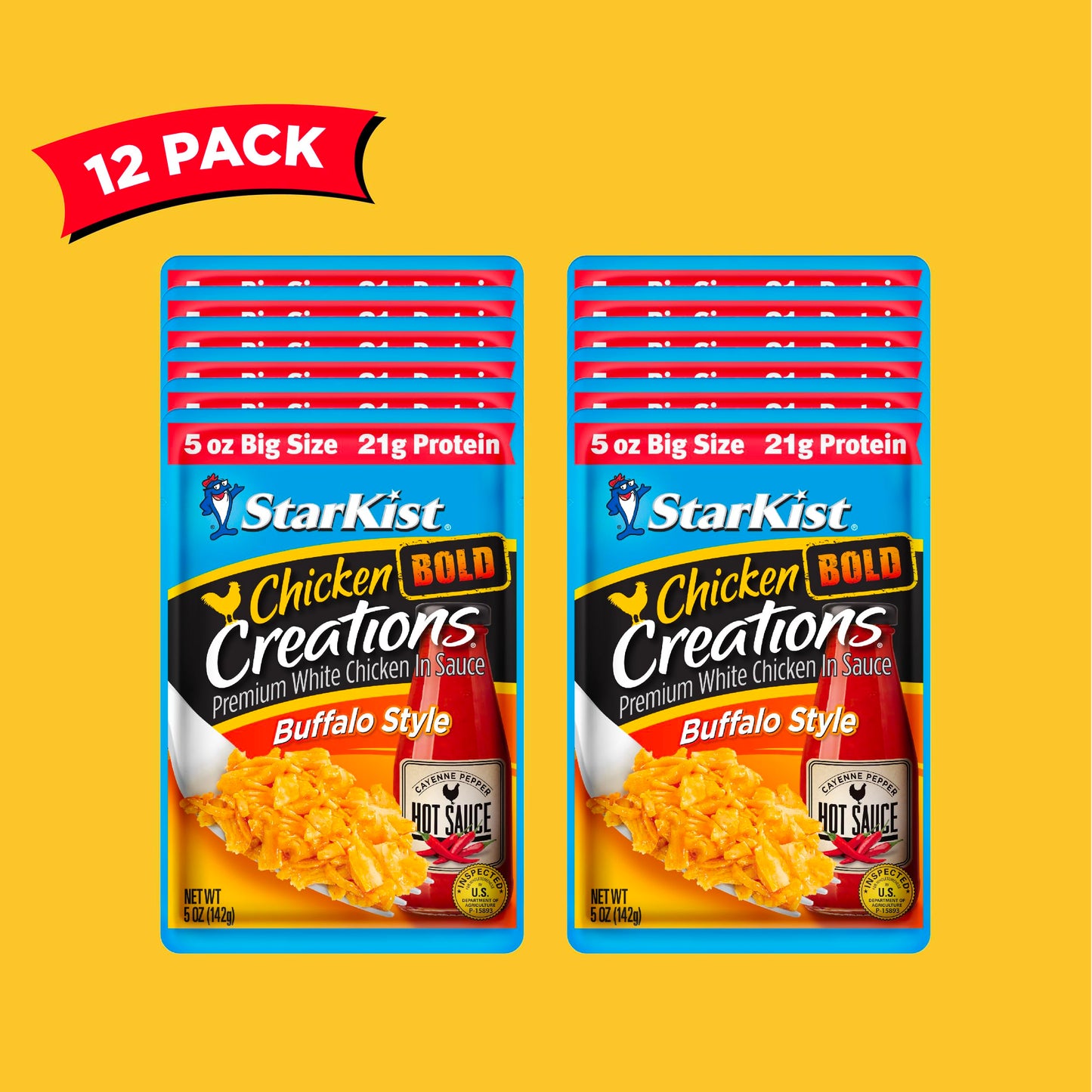 StarKist Chicken Creations, Chicken Salad, 2.6 oz Pouch (Pack of 12)