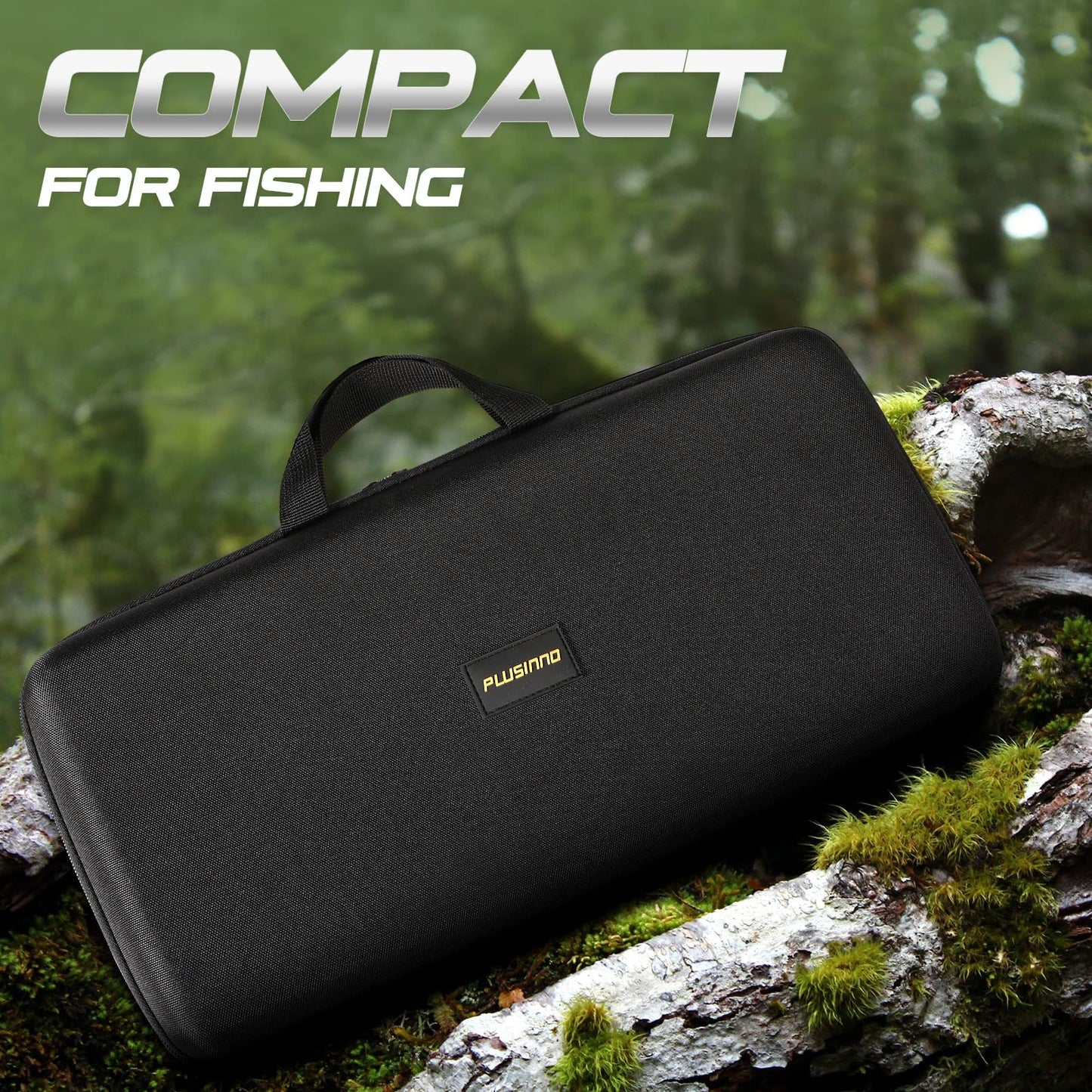 PLUSINNO Fishing Rod and Reel Combos Carbon Fiber Telescopic Fishing Pole with Reel Combo Sea Saltwater Freshwater Kit Fishing Rod Kit