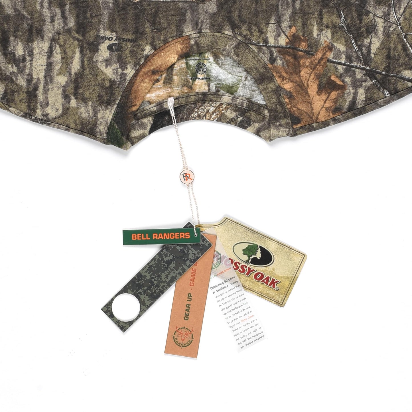 Authentic Realtree and Mossy Oak Camouflage Crewneck Unisex Adult Short Sleeve Tee Shirt