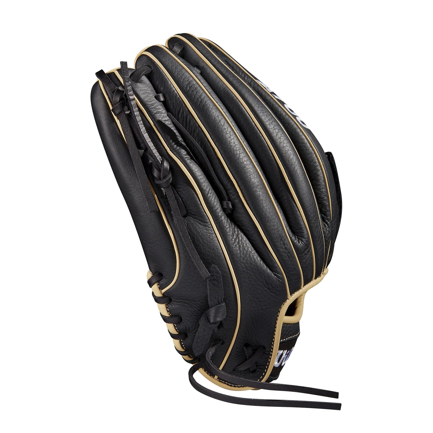 Wilson 2022 A700 12.5" Outfield Baseball Glove - Black/Blonde/White, Right Hand Throw