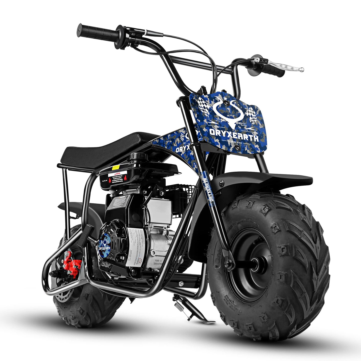Oryxearth Mini Dirt Bike for Kids, Gas Powered Off Road Pit with Automatic Transmission and Pull Start Kids
