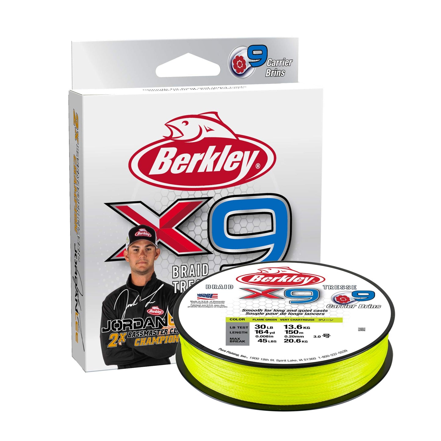 Berkley x9 Braid Fishing Line