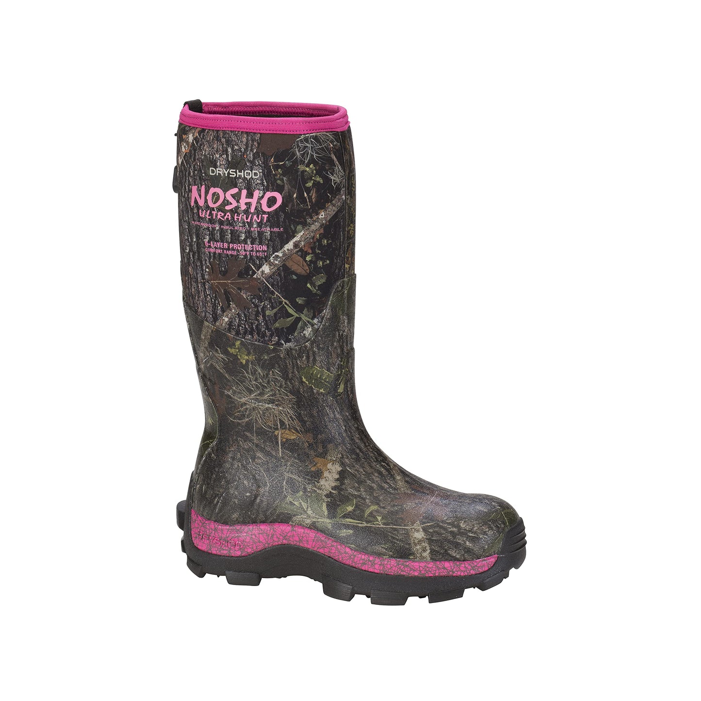 Dryshod Womens NoSho Ultra Hunt Cold-Conditions Hunting Boot