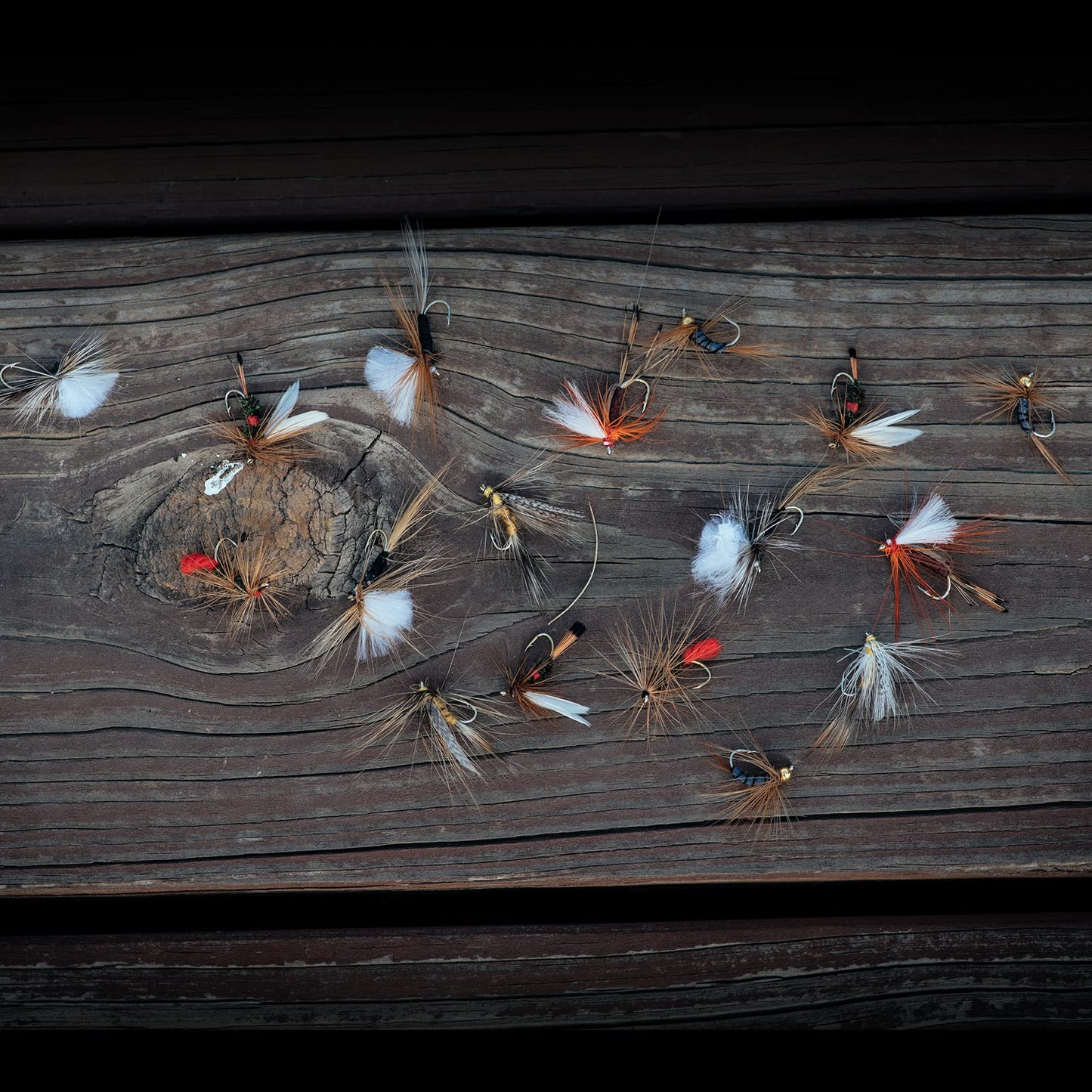 Goture Fly Fishing Flies Kit,25pcs/30pcs/100pcs Fly Fishing Lures,Dry Flies Wet Flies Streamers Nymphs Flies, Fly Fishing Assortment Kit for Bass Trout Salmon Fishing