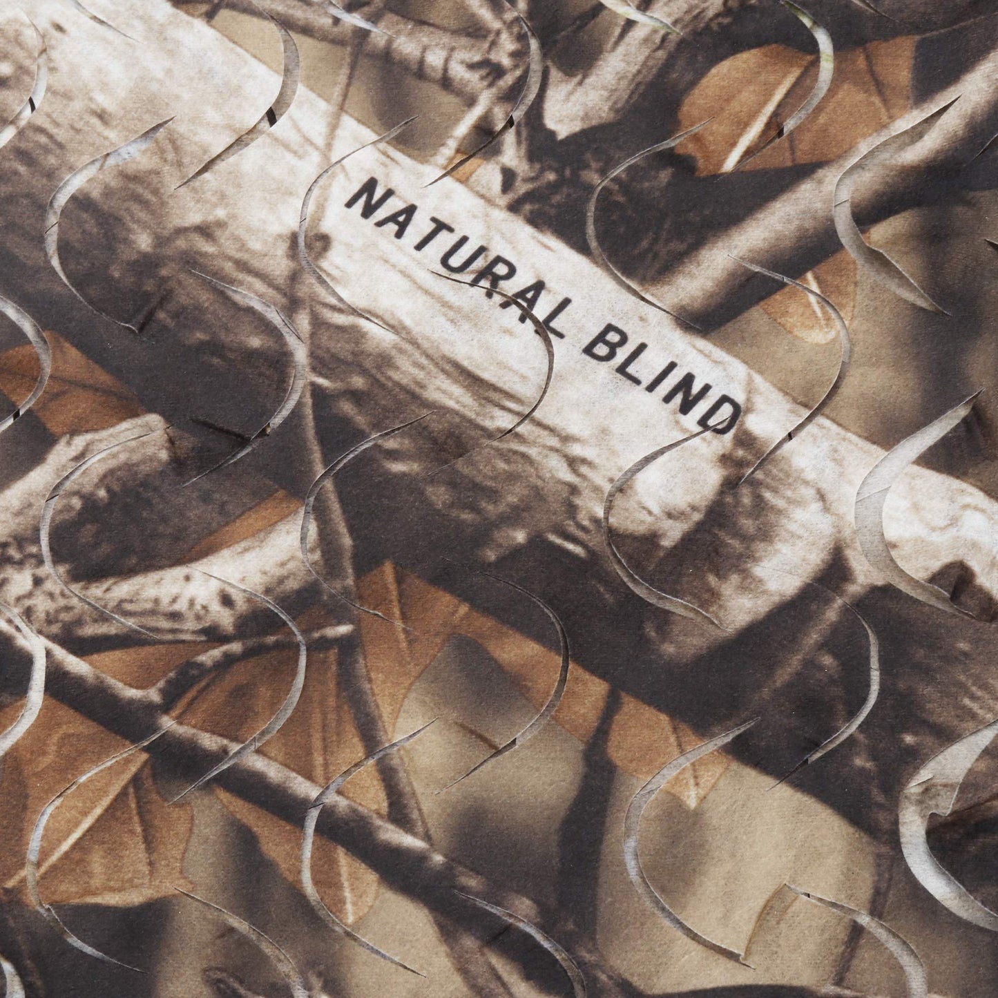 AUSCAMOTEK Camo Netting Camouflage Net for Deer Blind Material Soft Quiet -Brown 5x6.5Ft