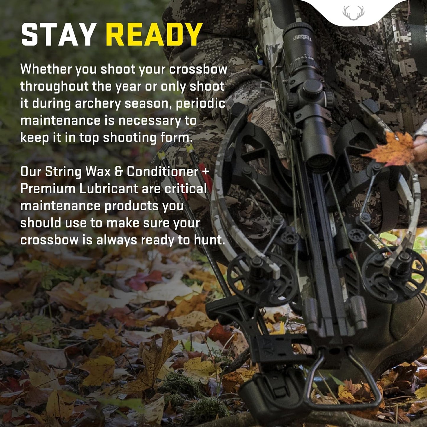 TenPoint Ready-to-Hunt Accessory Package - Includes Three Alpha-Blaze HPX Lighted Nocks, Three Nemesis Broadheads, Premium Grip Sling, String Wax & Conditioner + Premium Lubricant