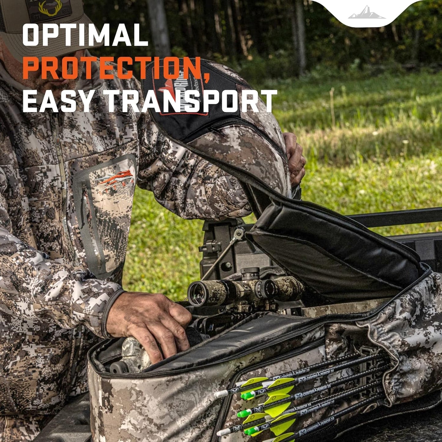 Wicked Ridge by TenPoint Ambush Bowpack, Veil Alpine/Black - Easily Transport & Protect Your Crossbow