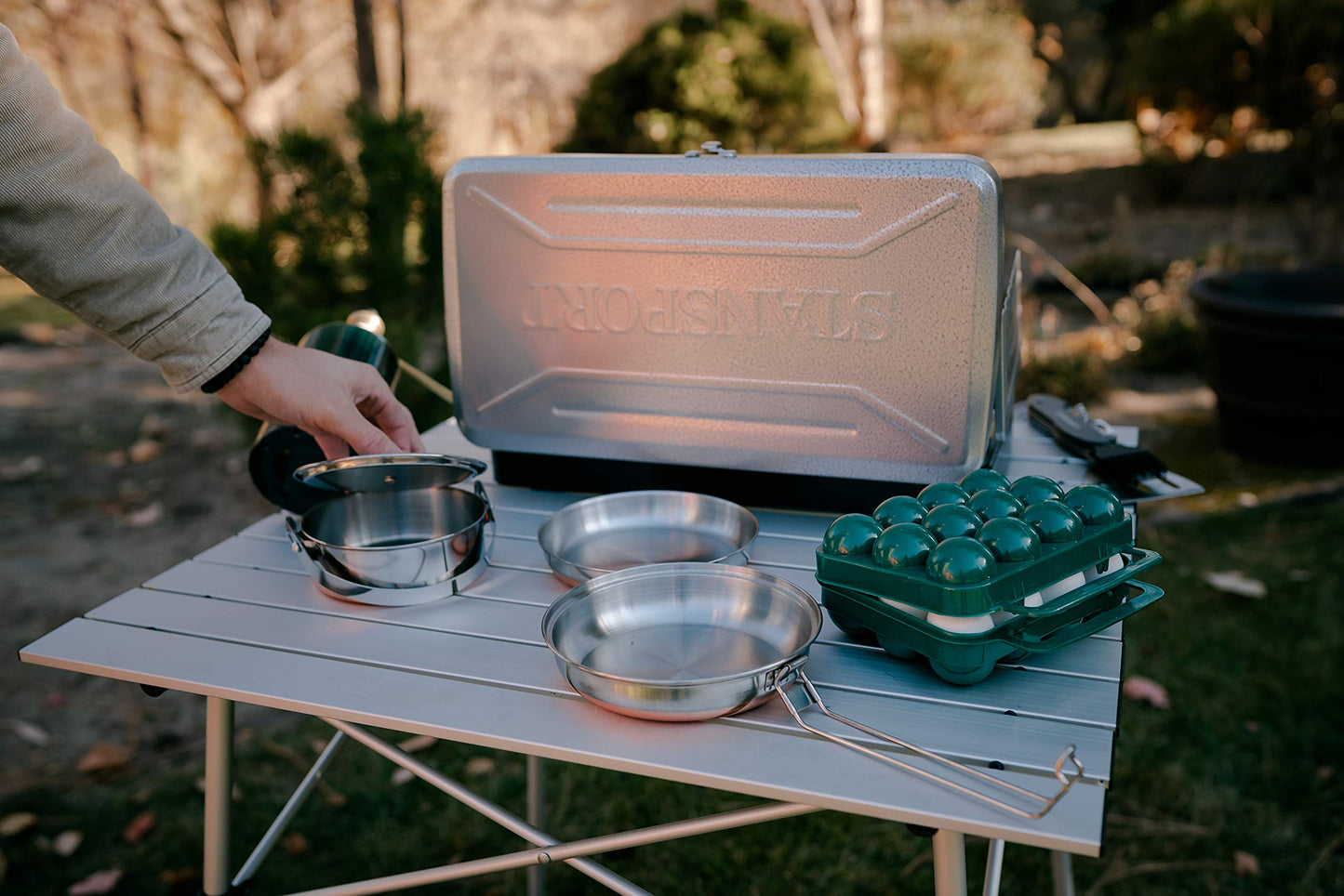 Stansport Egg Container for Camping and Travel