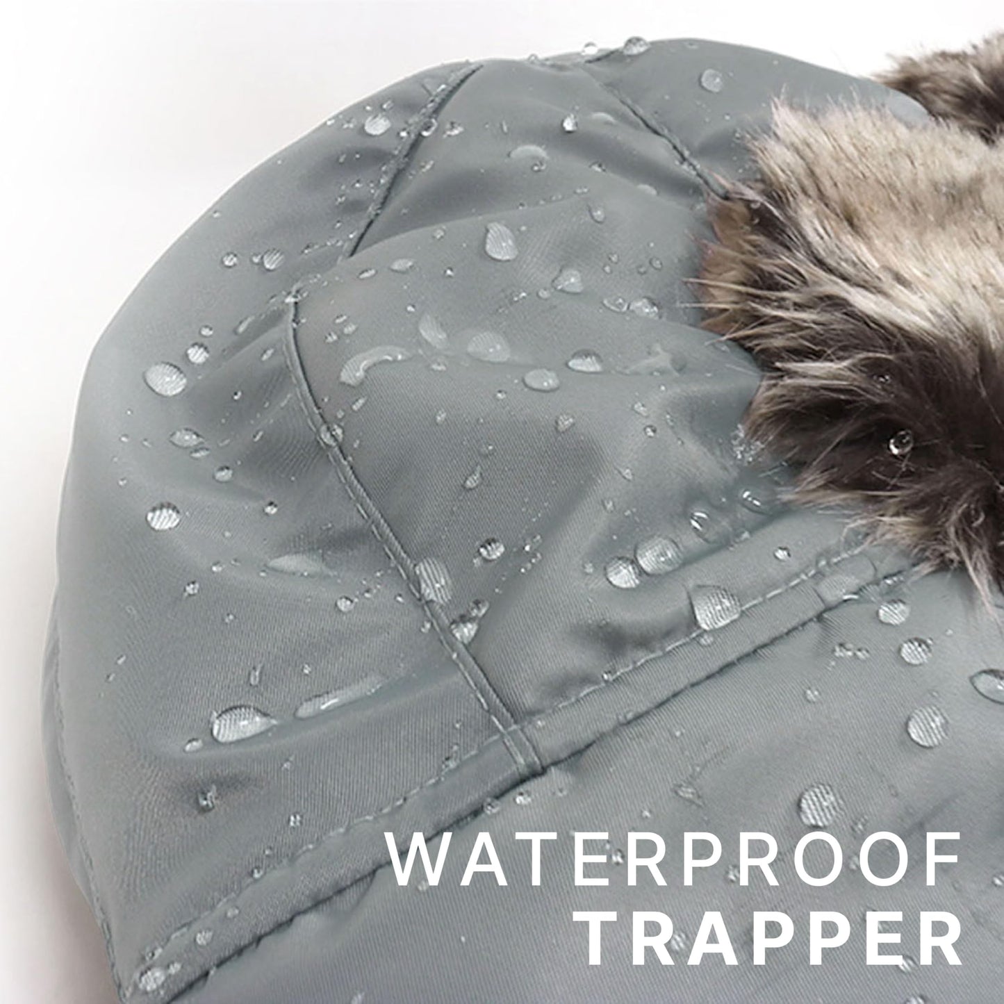 CHOK.LIDS Waterproof Winter Trappers Unisex Premium Strength Ushanka Ear Flap Chin Strap Cold Weather Outdoor