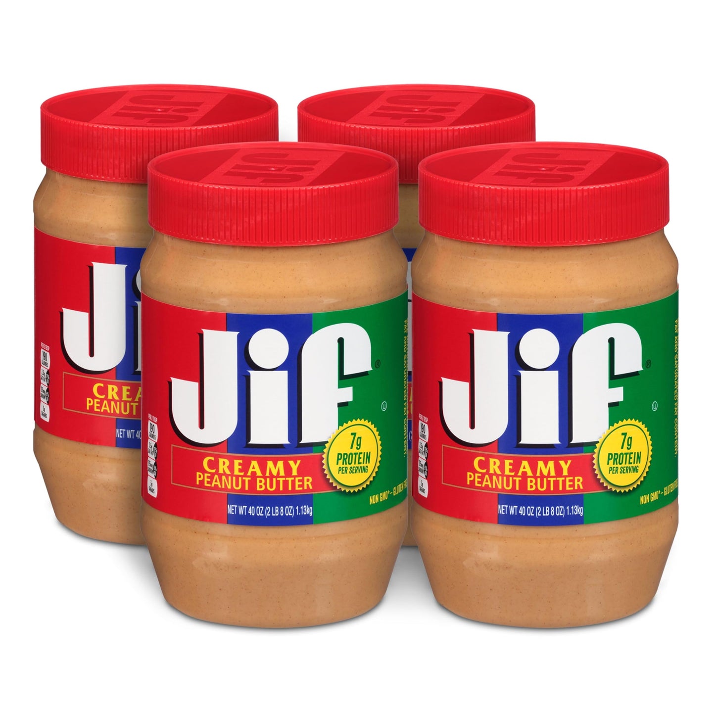 Jif Creamy Peanut Butter, 16 Ounces (Pack of 3)