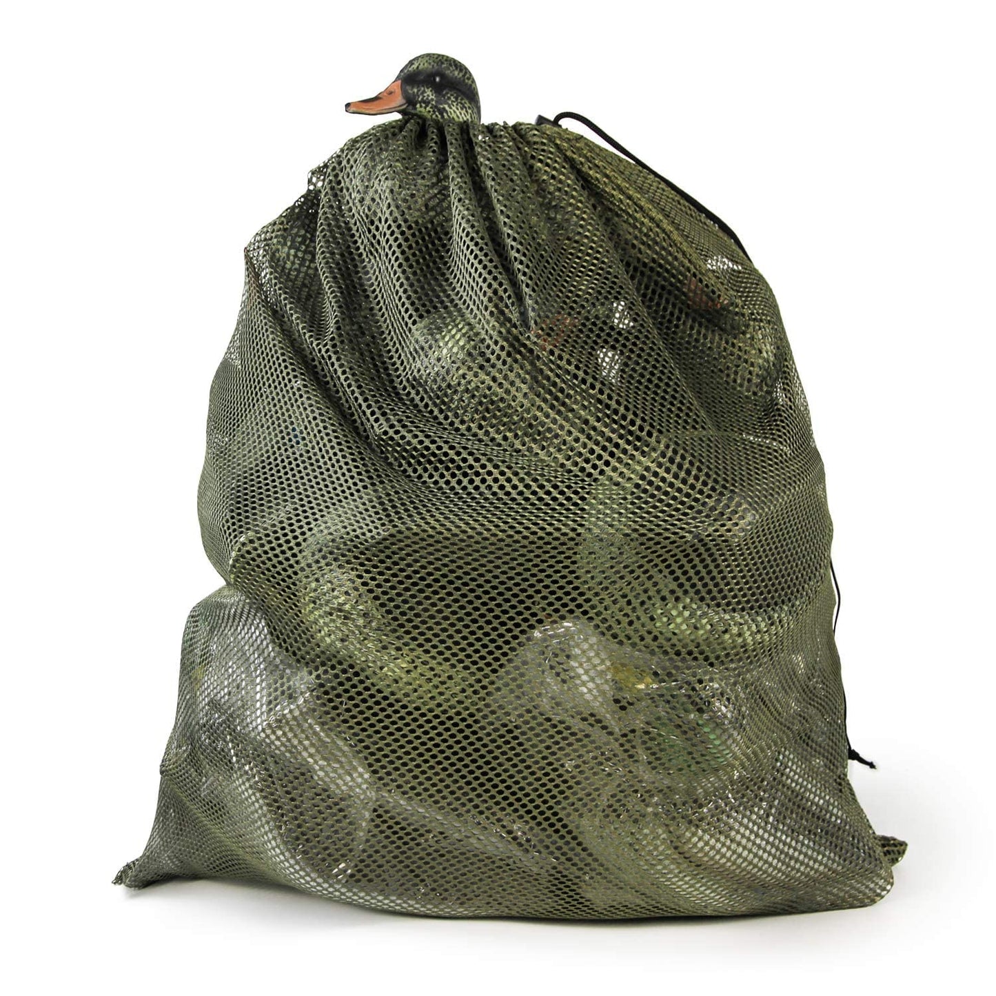 GUGULUZA Mesh Decoy Bags, Green/Camo Duck Decoy Bag for Goose/Turkey/Waterfowl/Pigeon, Light Weight Carrying Storage Backpack for Hunting