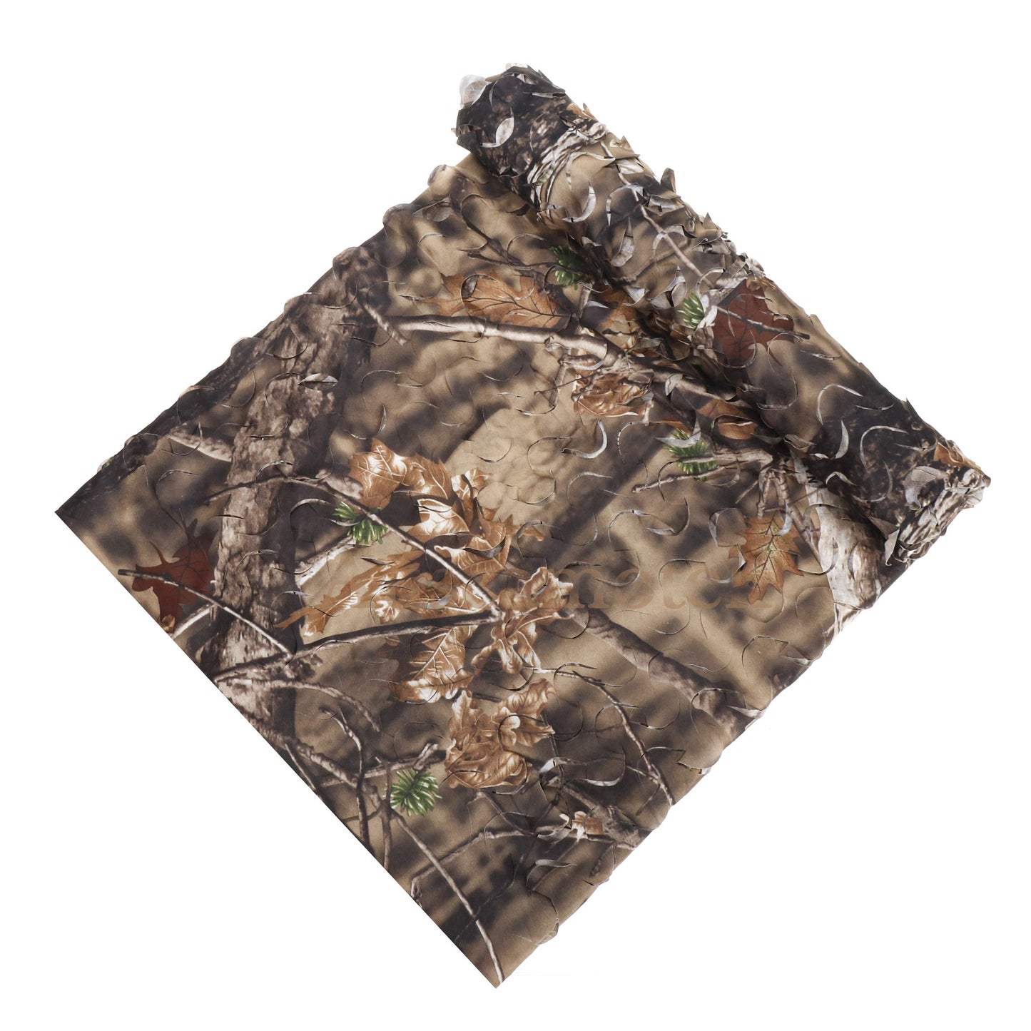 AUSCAMOTEK Camo Netting Camouflage Net for Deer Blind Material Soft Quiet -Brown 5x6.5Ft