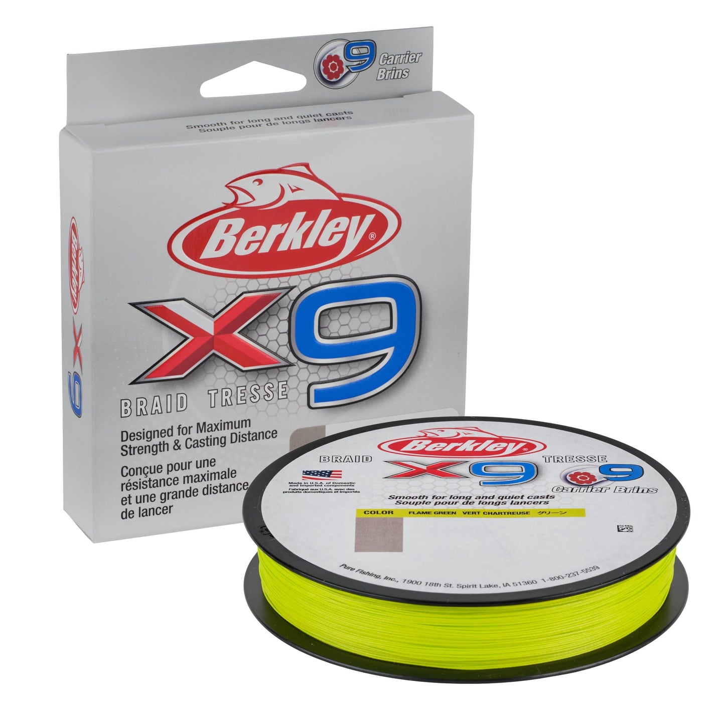 Berkley x9 Braid Fishing Line
