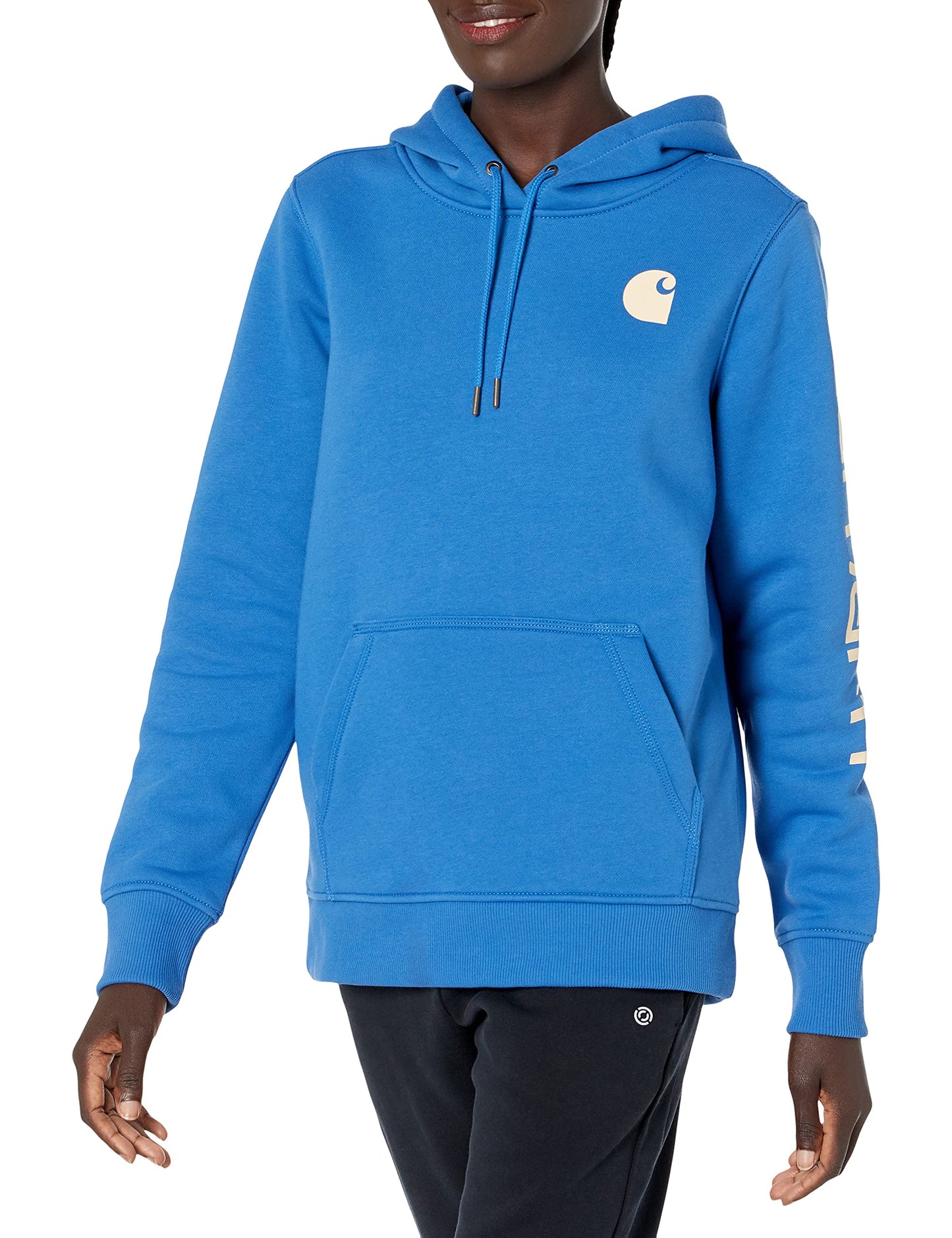 Carhartt Women's Clarksburg Graphic Sleeve Pullover Sweatshirt (Regular and Plus Sizes)