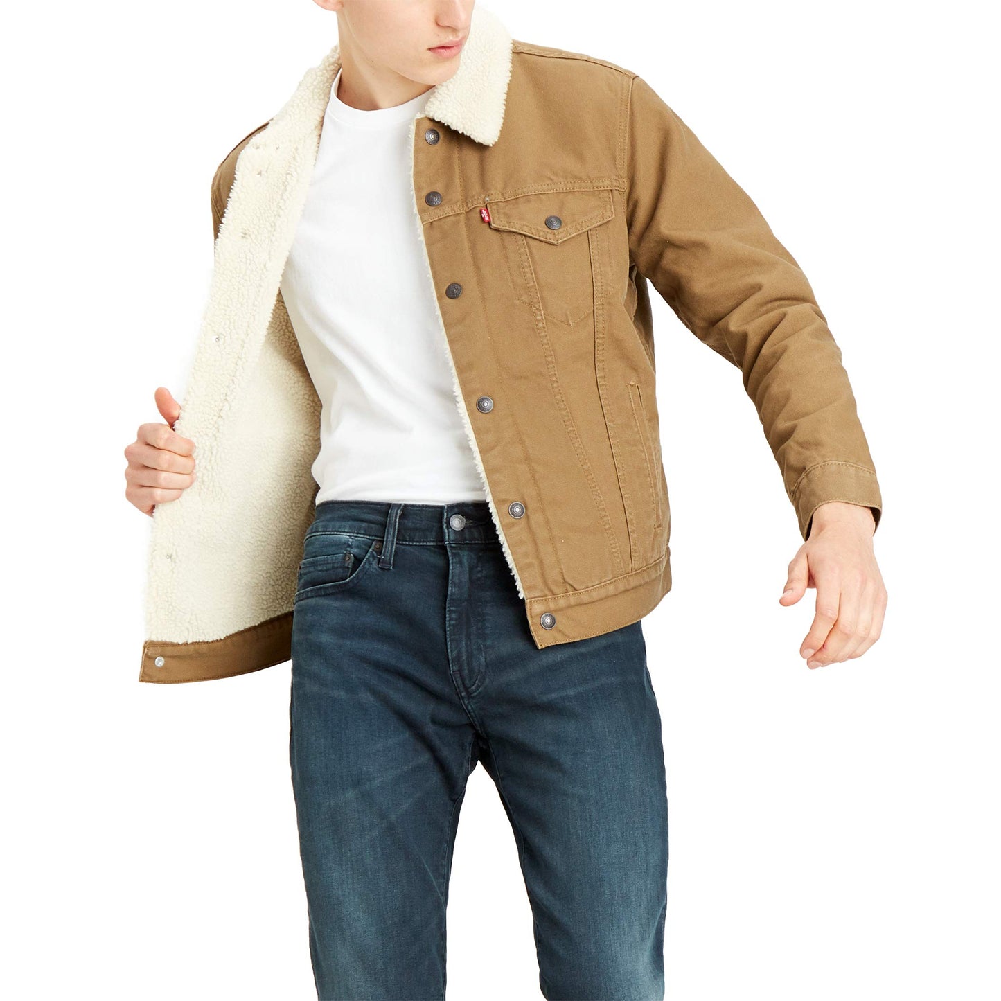 Levi's Men's Sherpa Lined Trucker Jacket (Also Available in Big & Tall)