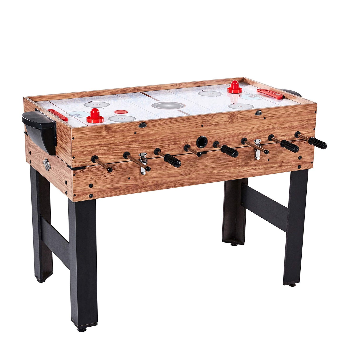 Lancaster 3 in 1 Sports Multigame, Pool Billiards, Slide Hockey, Foosball Game Table