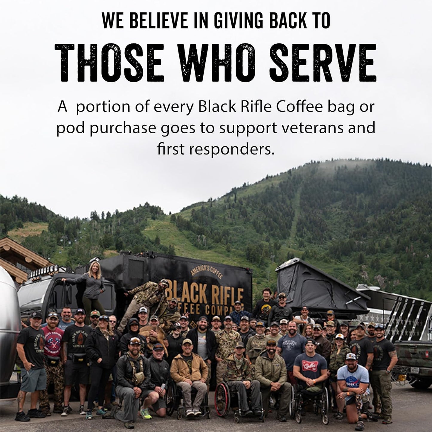 Black Rifle Coffee Company Tactisquatch Dark Roast Ground Coffee, 40 OZ Bag