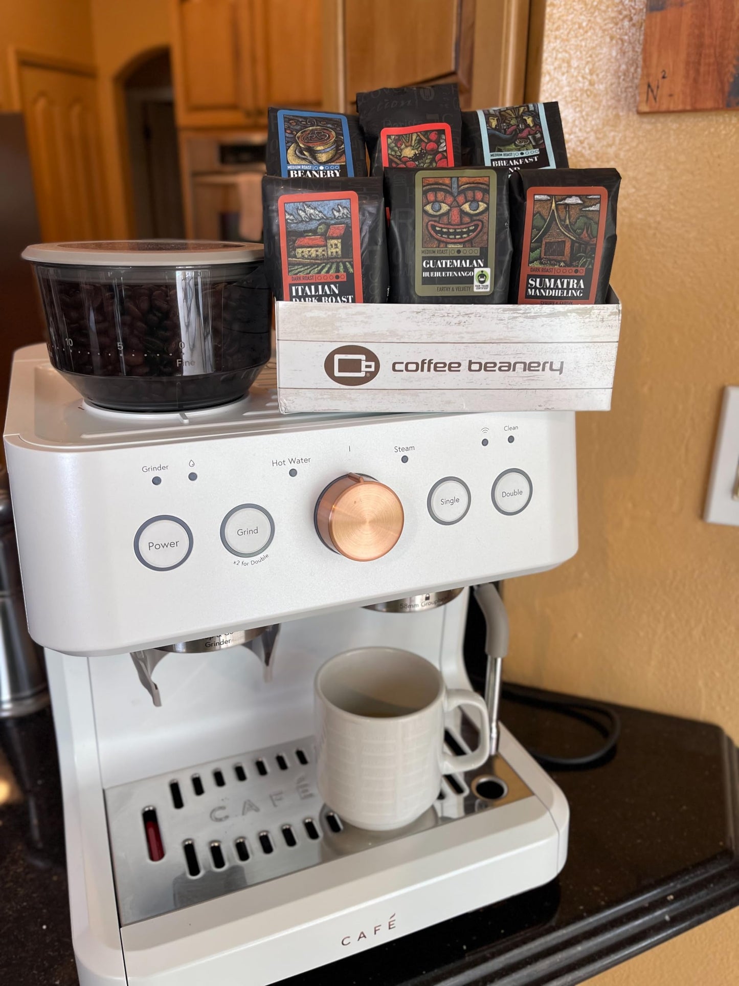 Indulgent Coffee Selection Gift Box | 100% Specialty Arabica Coffee | 12 Sample Bags of Medium Roast Ground Coffee