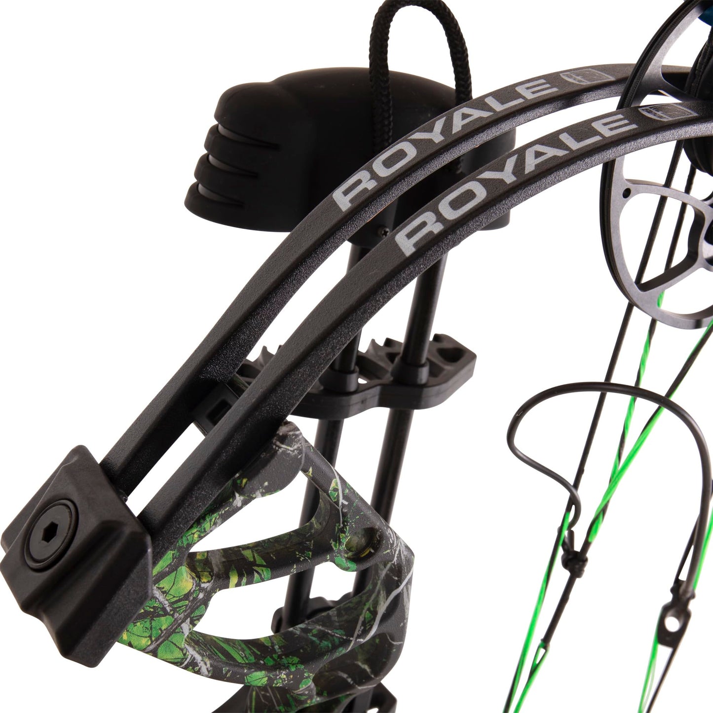 Bear Archery Royale Ready to Hunt Compound Bow Package for Adults and Youth, 12”- 27” Draw Length, 5-50 Lbs Draw Weight, Up to 290 FPS, Limbs Made in USA, Limited Life-Time Warranty