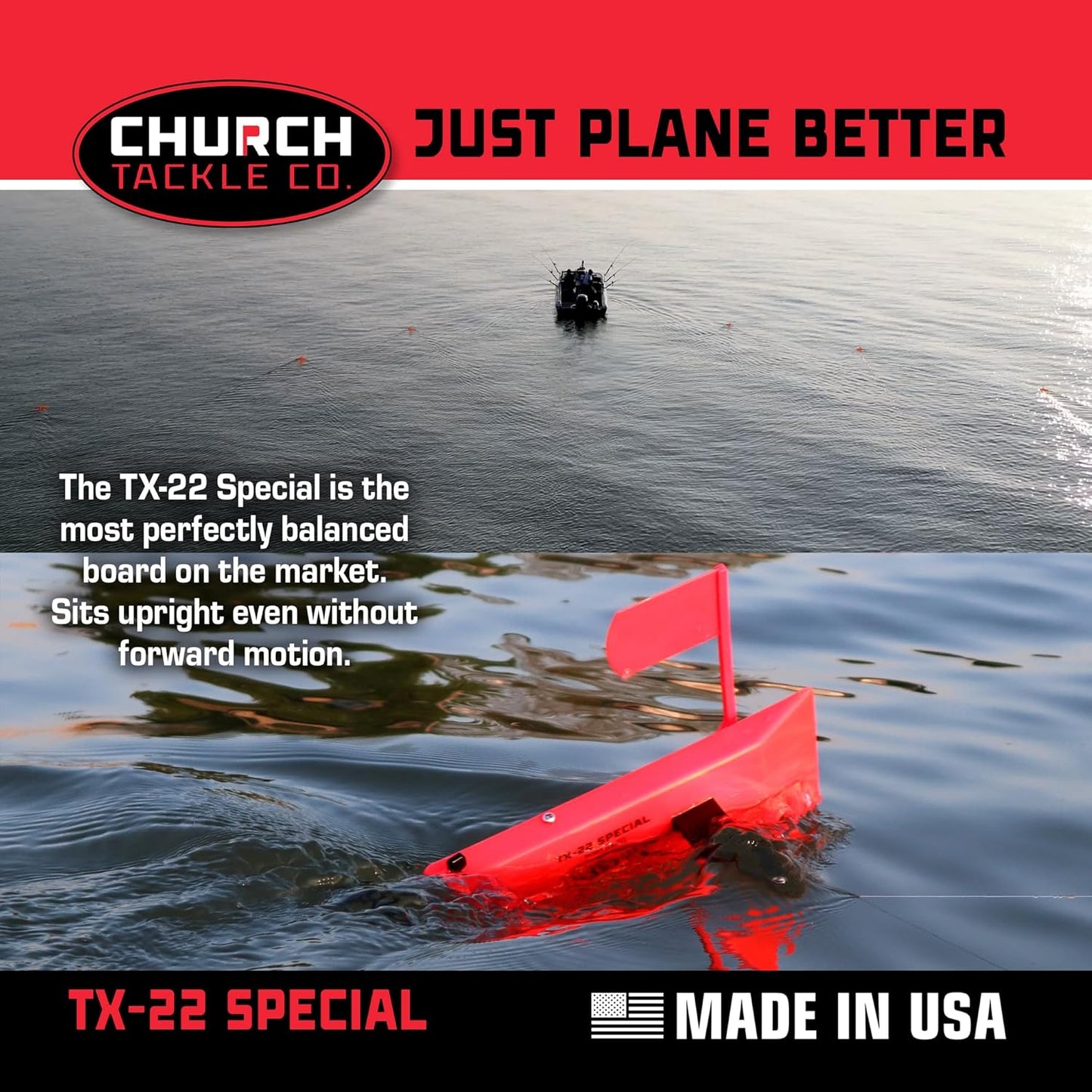 TX-22 Special Planer Board Pro-Pack by Church Tackle Co