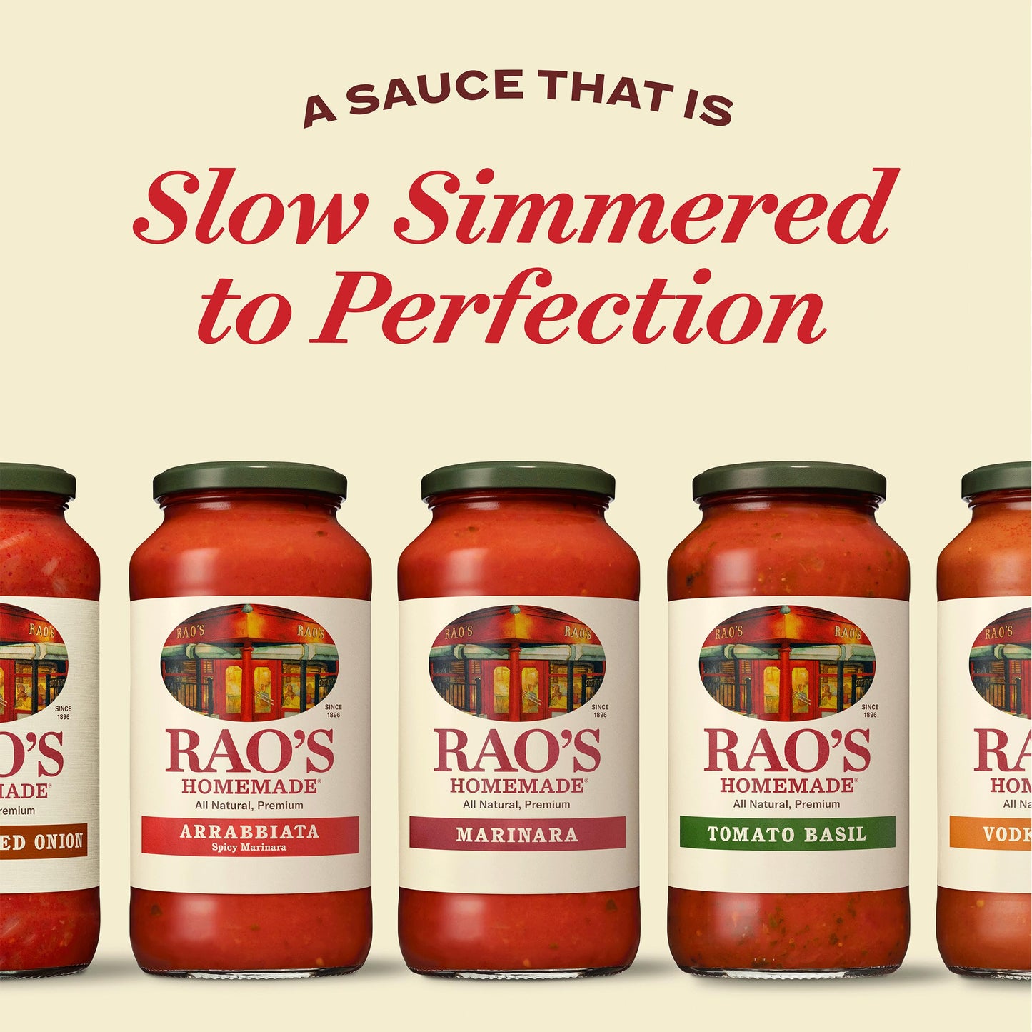 Rao's Homemade Tomato Basil Sauce, 24 oz, Tomato Sauce, All Purpose, Keto Friendly Pasta Sauce, Premium Quality, Tomatoes from Italy and Basil