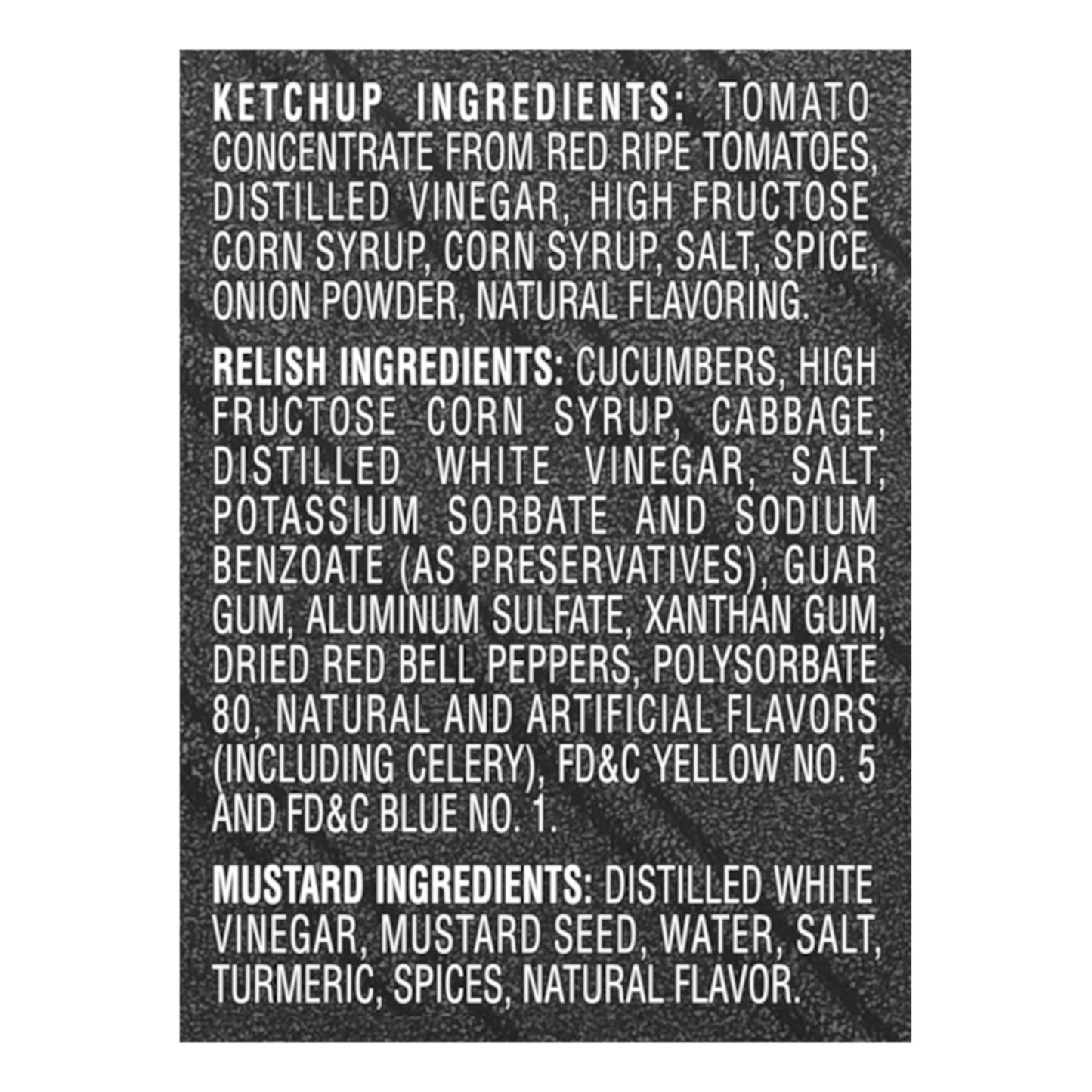 Heinz Tomato Ketchup, Sweet Relish & Yellow Mustard Grill Pack, 3 ct Pack