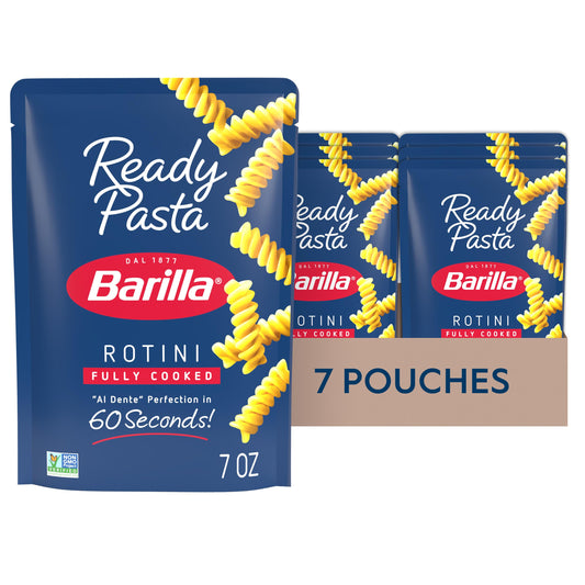 Barilla Ready Pasta, Penne, 7 oz. Pouch (pack of 7)