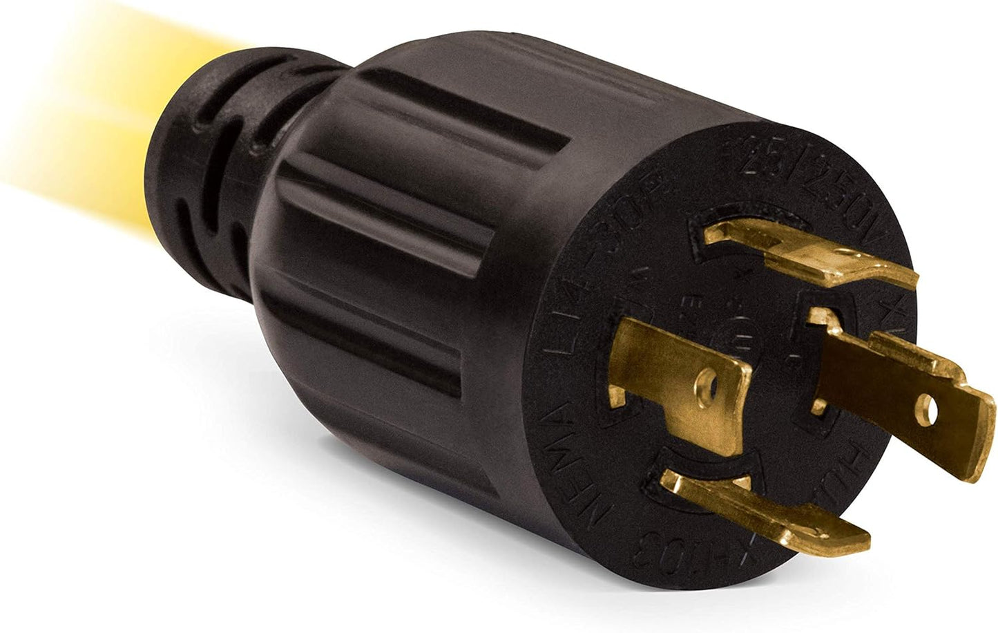 Champion Power Equipment 25-Foot 30-Amp 125/250-Volt Duplex-Style Generator Extension Cord (L14-30P to four 5-20R)