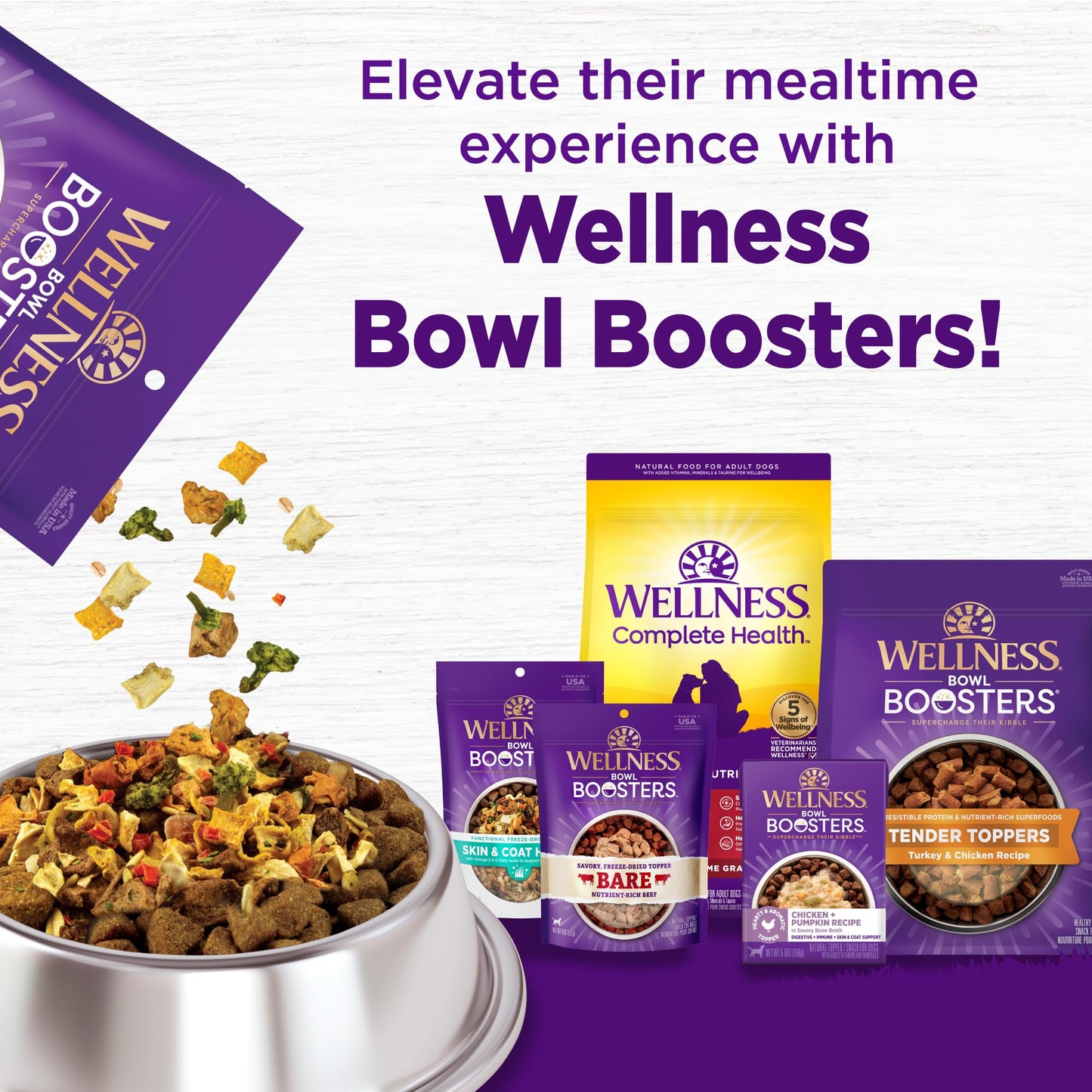Wellness Complete Health Dry Dog Food, Wholesome Grains, Natural, Lamb & Barley Recipe, (30-Pound Bag)