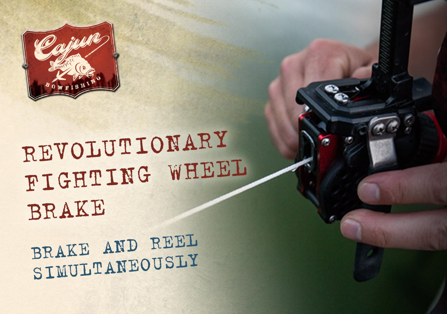 Cajun Bowfishing Winch Pro Bowfishing Reel