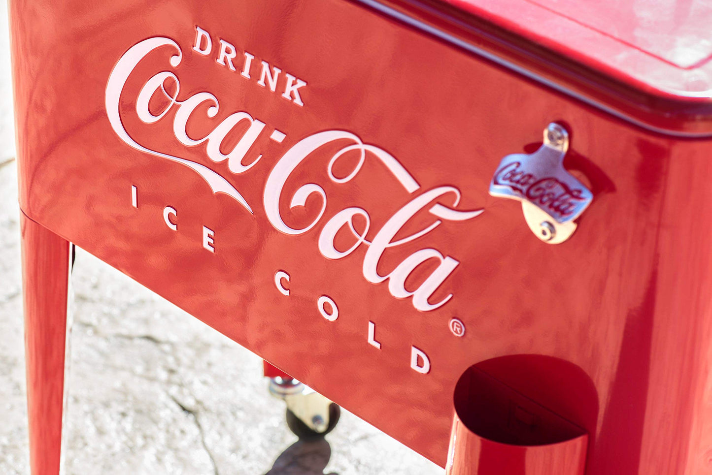 LEIGH COUNTRY CP 98114 Coke Cooler 60QT - Redfish