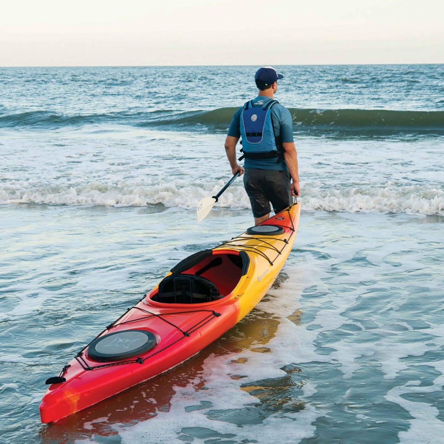 Perception Carolina 14 | Sit Inside Touring Kayak | Large Front and Rear Storage | 14' | Dapper