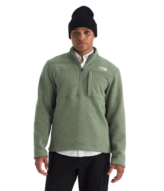 THE NORTH FACE Men's Gordon Lyons Quarter Zip Jacket | Cold Weather Top With Chest Pocket