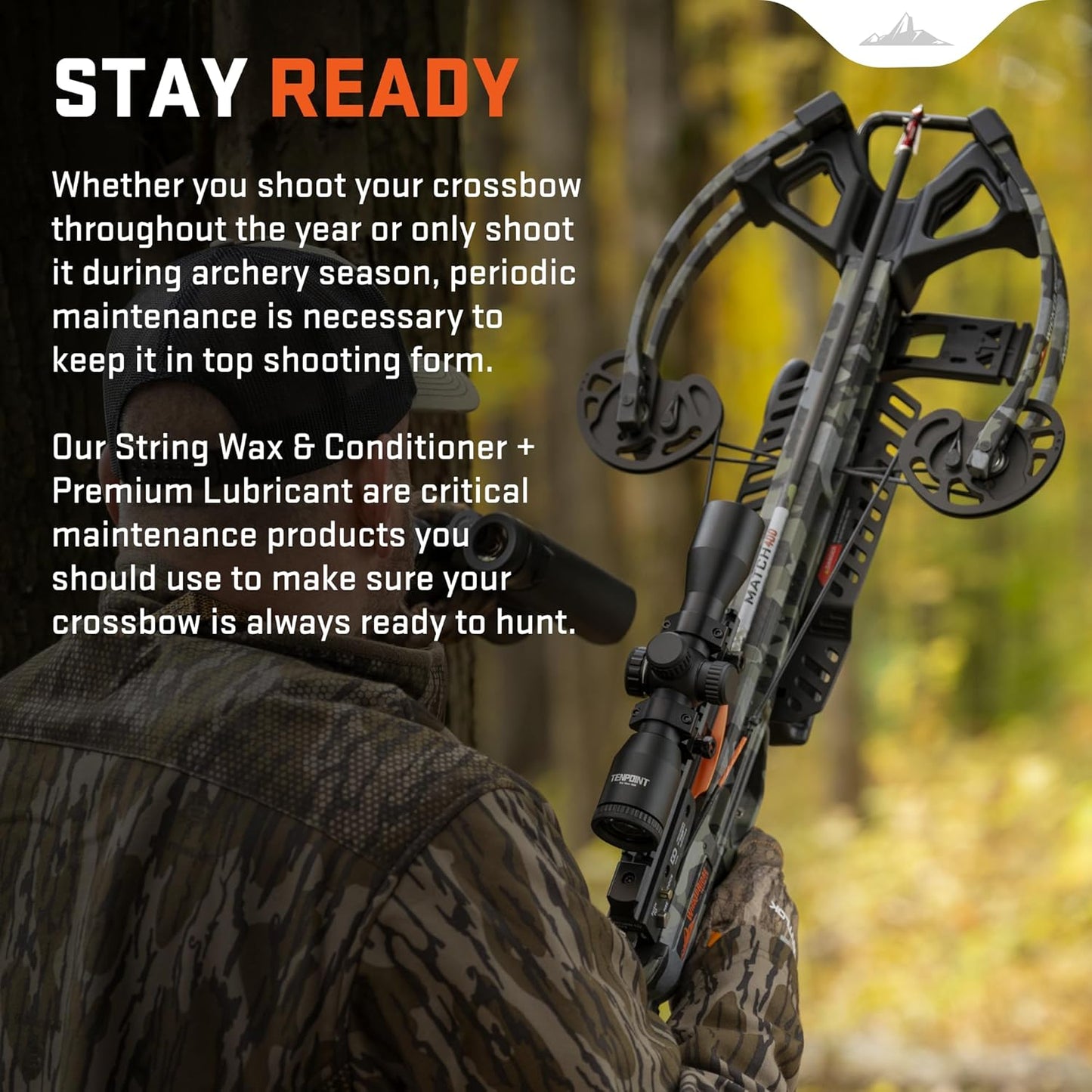 Wicked Ridge Ready-to-Hunt Accessory Package - Includes Three Alpha-Blaze Lighted Nocks (Green), Three EVO-X CenterPunch Broadheads, Sling, String Wax & Conditioner + Premium Lubricant