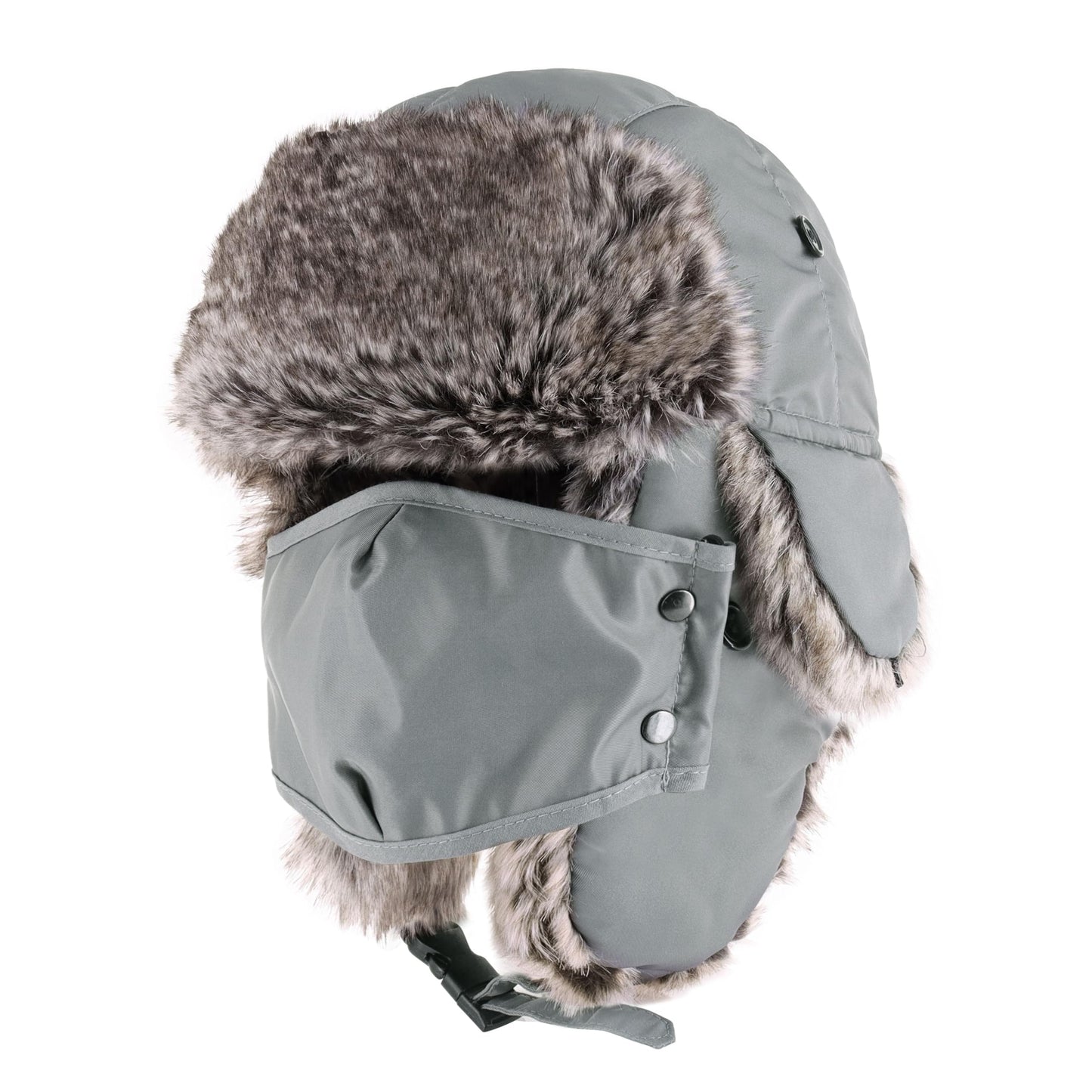 CHOK.LIDS Waterproof Winter Trappers Unisex Premium Strength Ushanka Ear Flap Chin Strap Cold Weather Outdoor