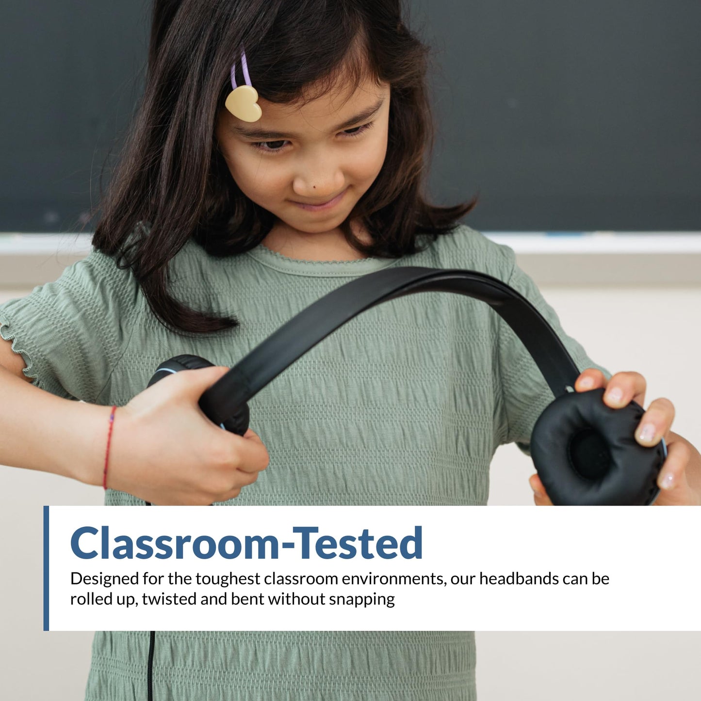 Cyber Acoustics 3.5mm Stereo Headset (AC-5002) – Durable, Crisp, and Clear Communication in Classrooms and at Home
